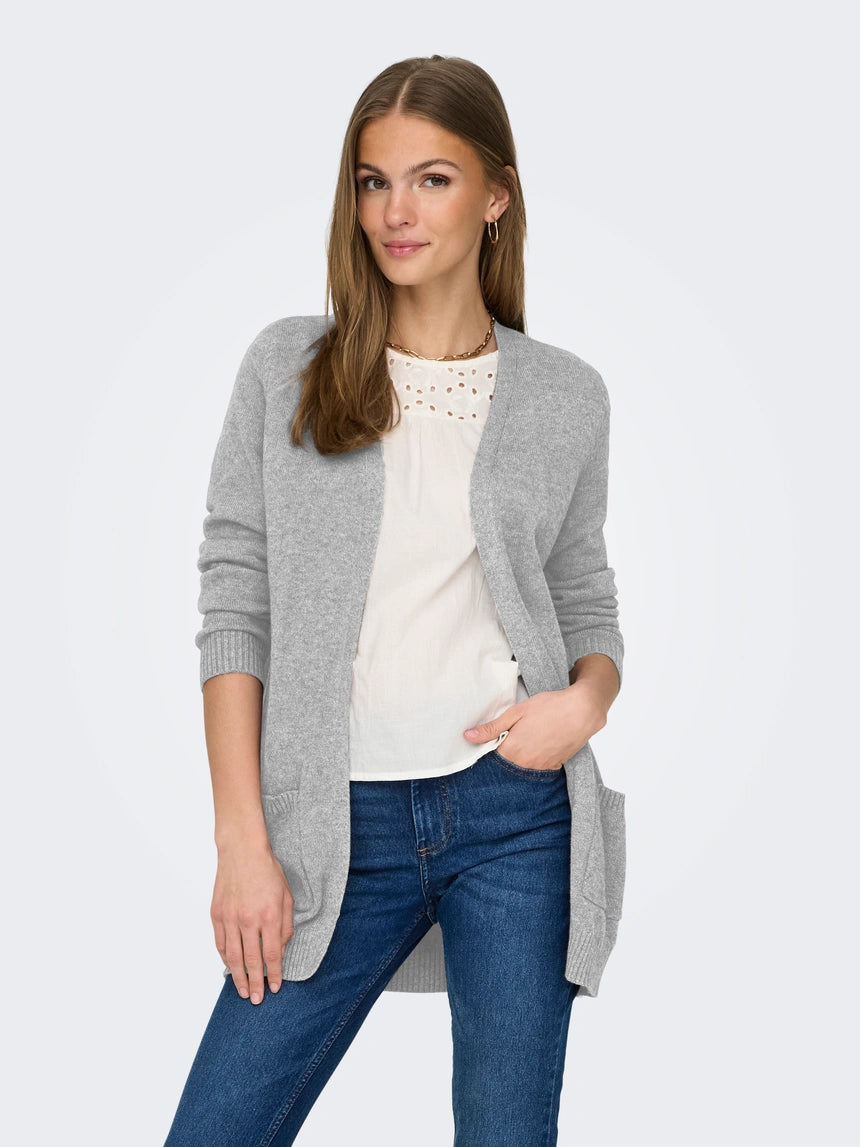 ONLY LESLEY L/S OPEN CARDIGAN KNIT