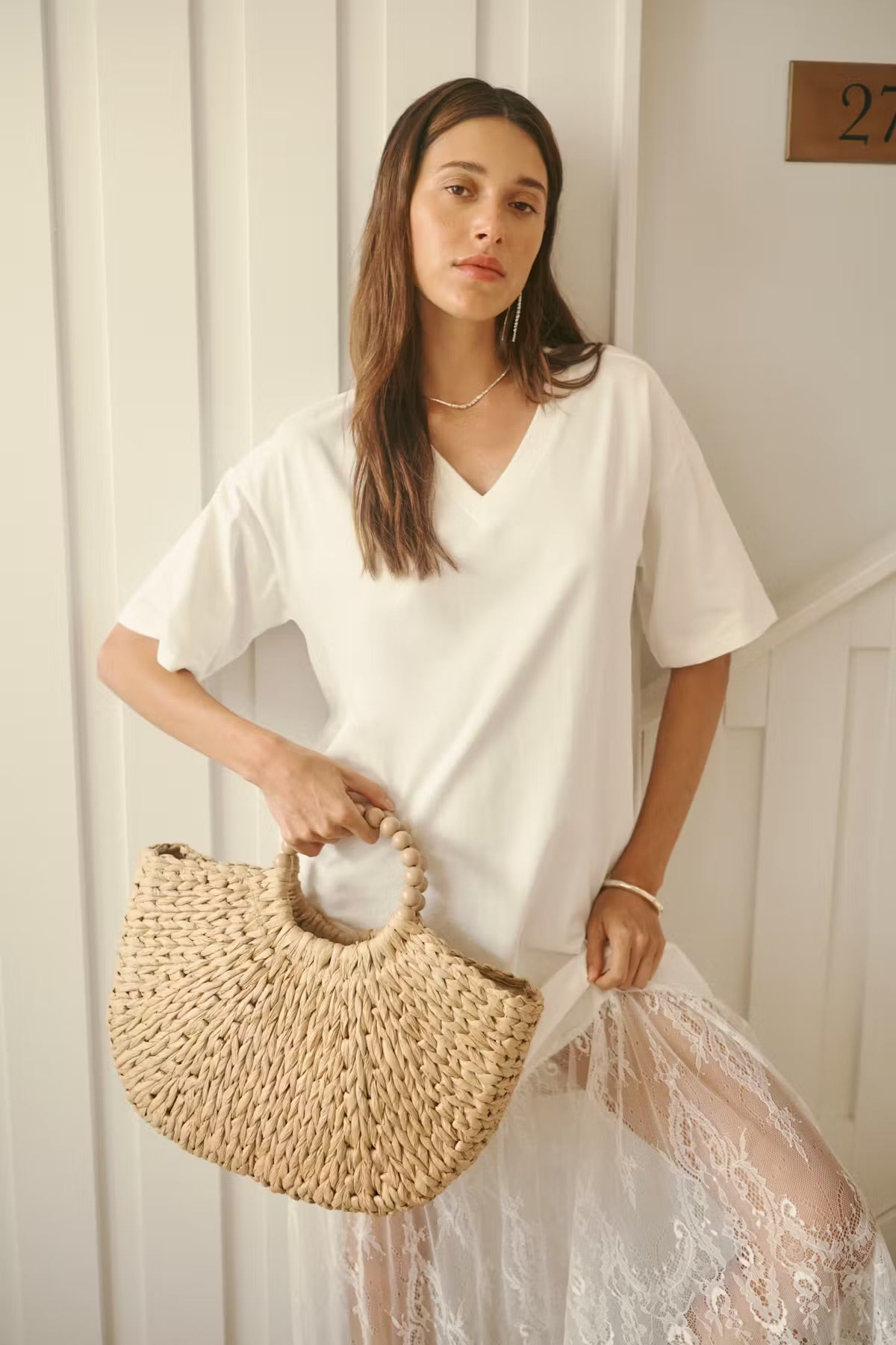 KAFFE ANDREA TEE DRESS