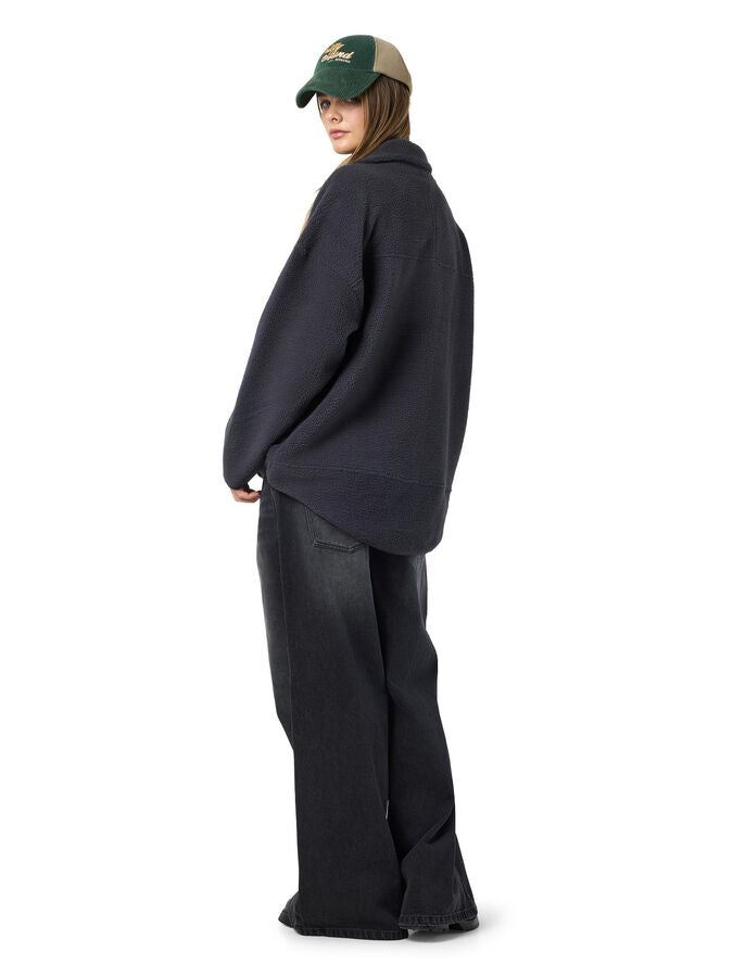 NOISY MAY COZY L/S ZIP SWEATER