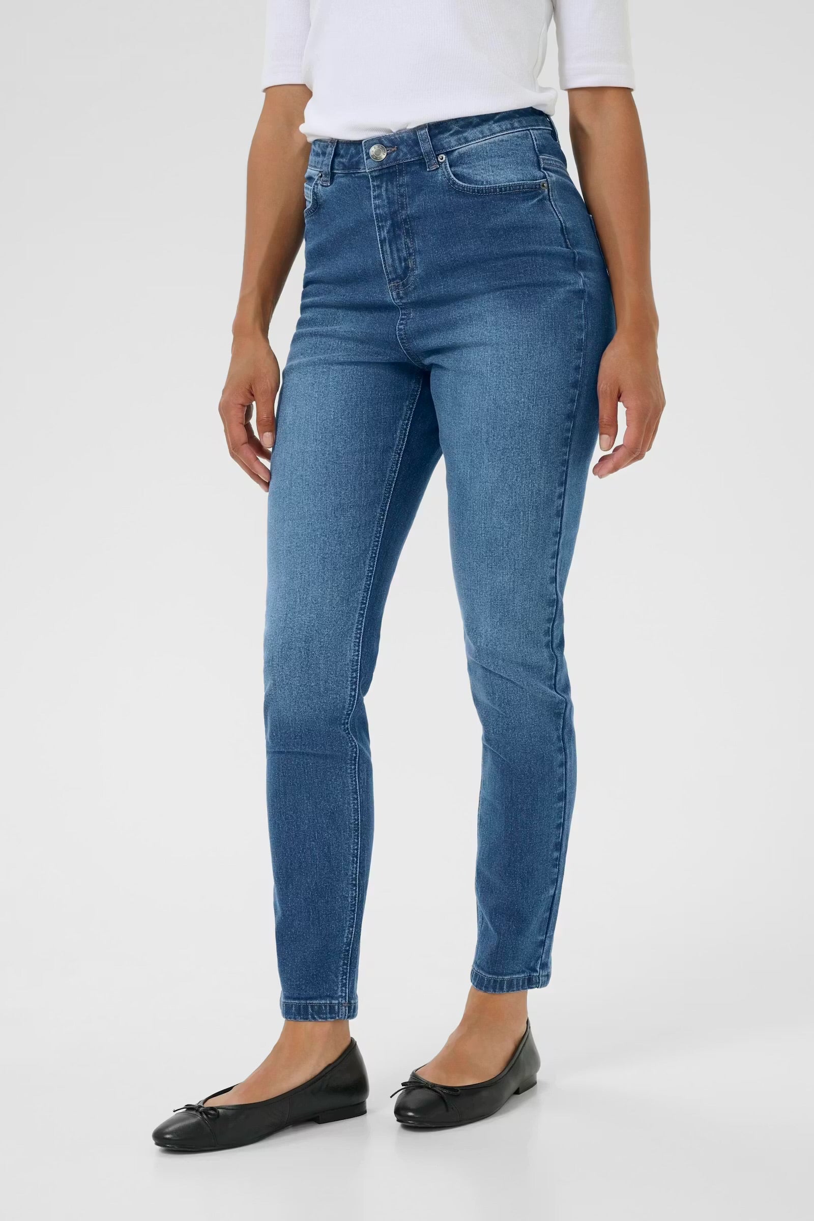 KAFFE WILLOW HW SLIM FIT JEANS