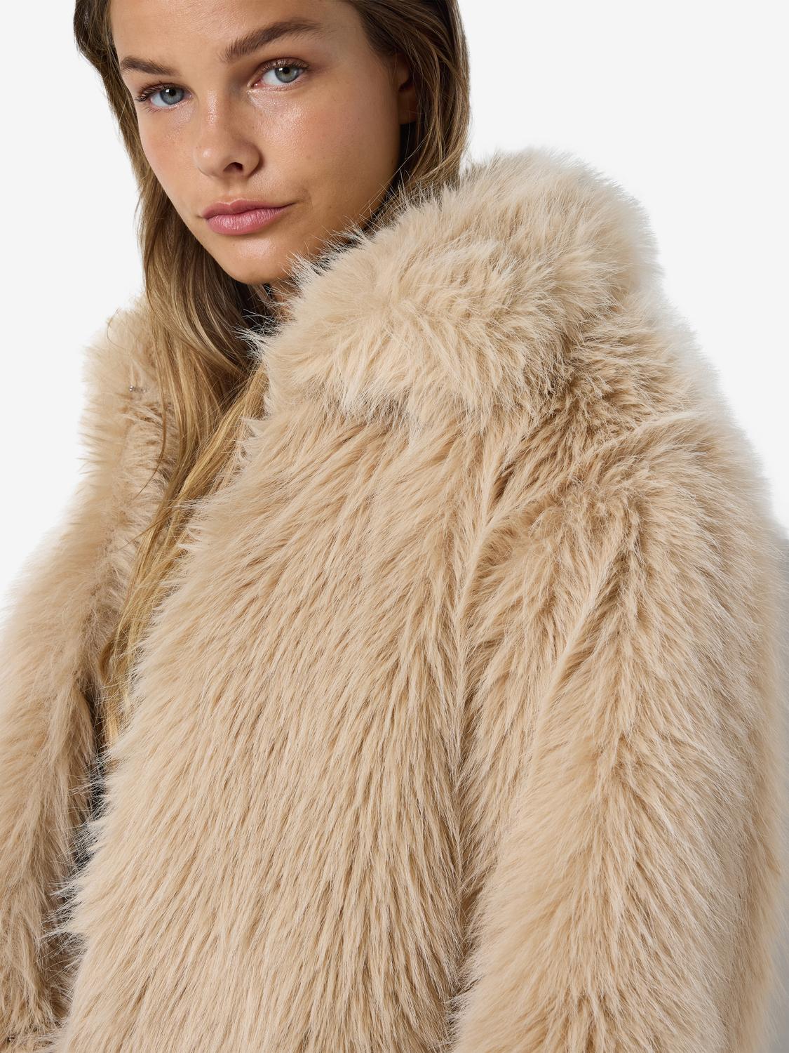 NOISY MAY EVIE L/S FUR JACKET