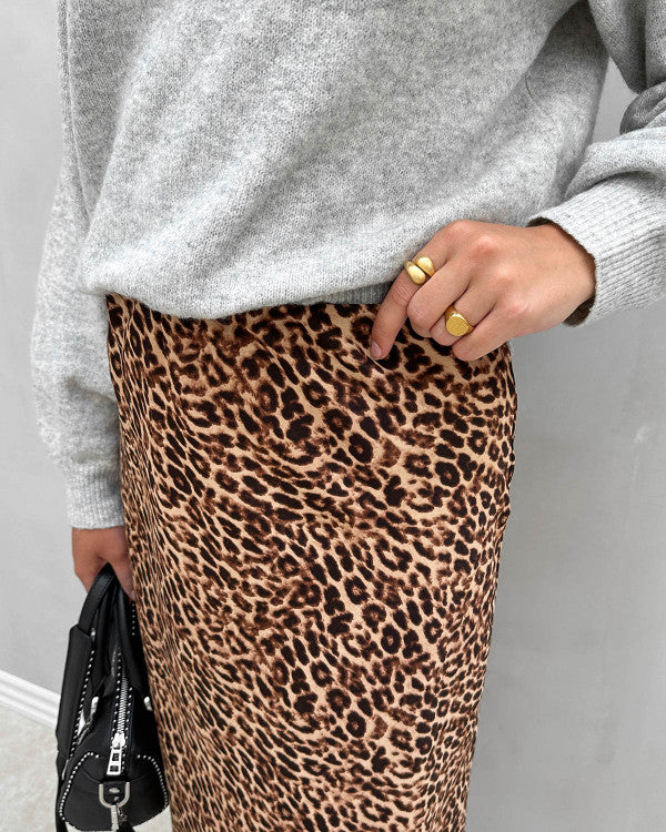 PIECES FRANAN HW ANKLE SKIRT