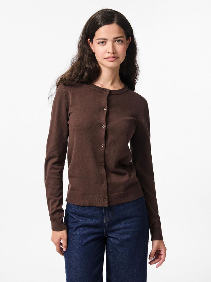 PIECES NORA LS O-NECK KNIT CARDIGAN