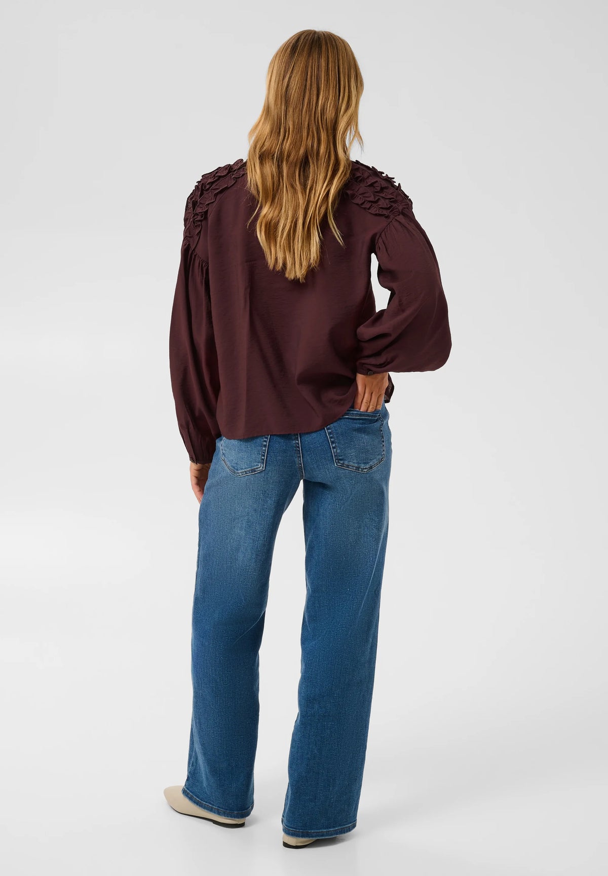 KAFFE NICOLE BLOUSE