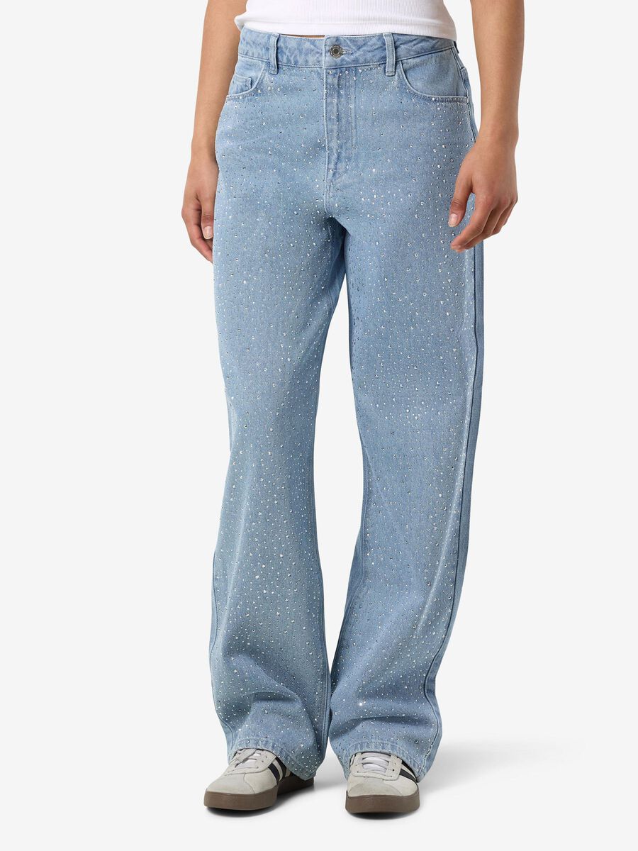 NOISY MAY JANNEL HW LOOSE JEANS