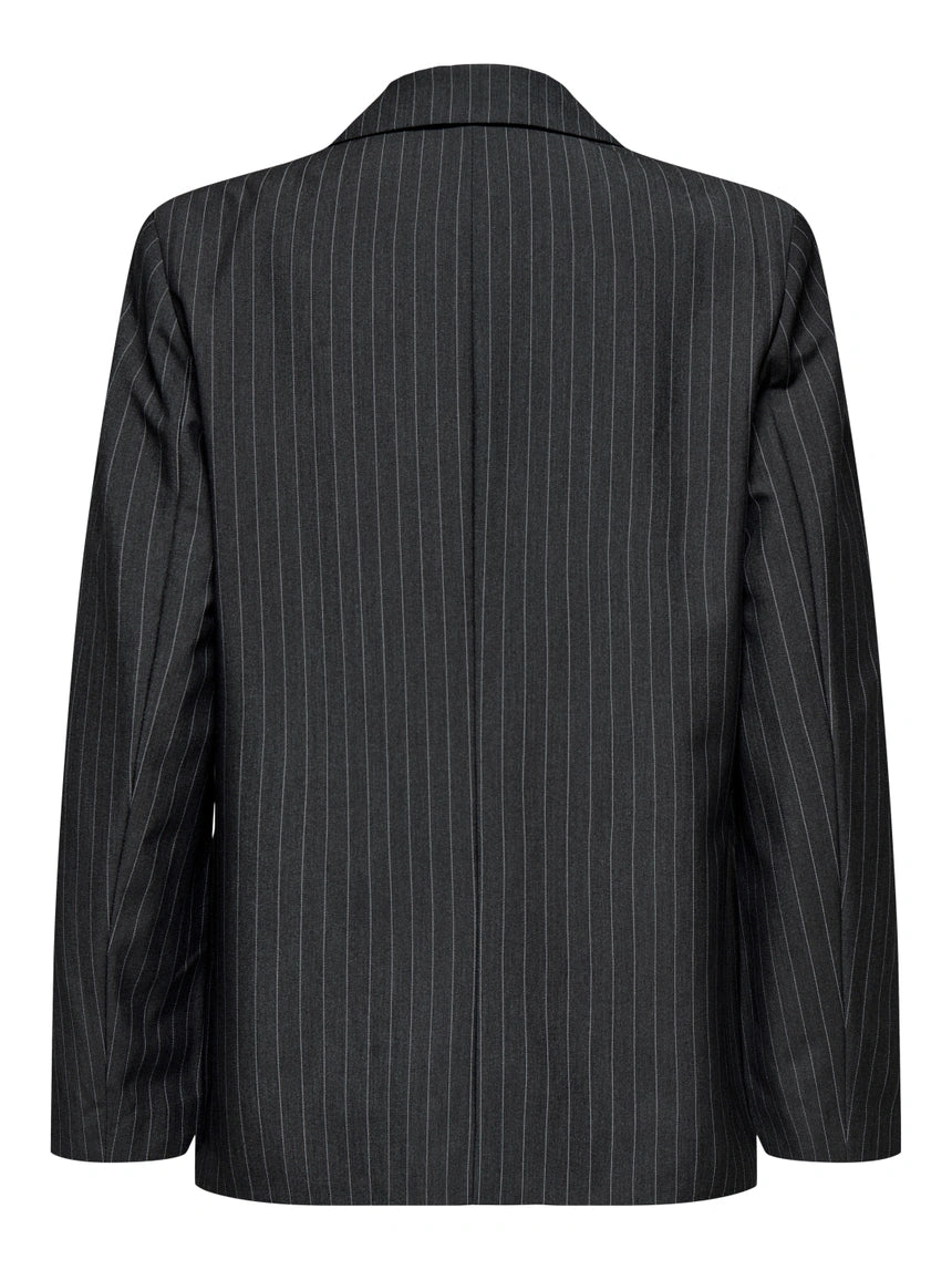 ONLY NISA LIFE L/S PINSTRIPE OVERSIZED BLAZER