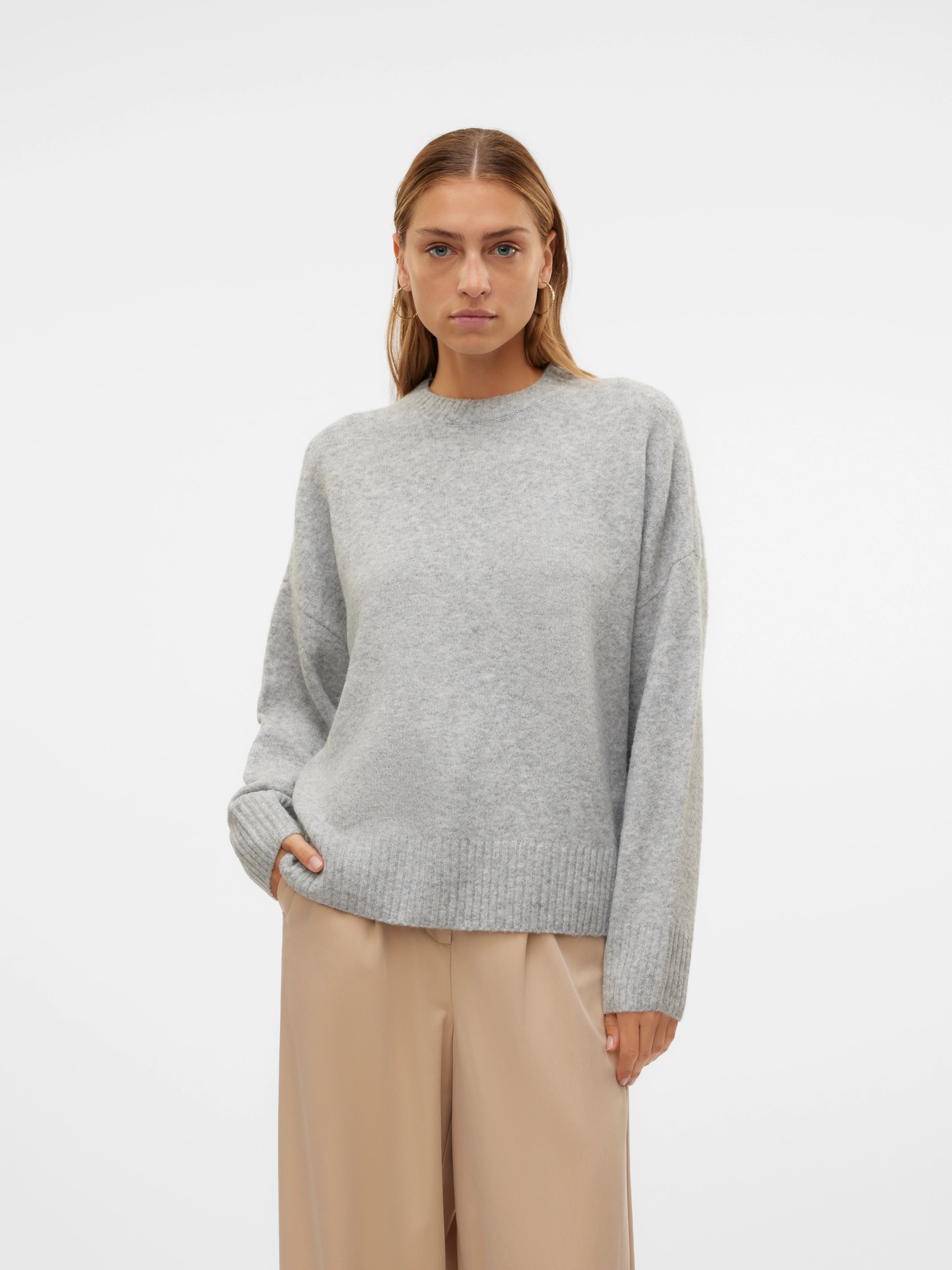 VERO MODA BOOM LS O-NECK PULLOVER