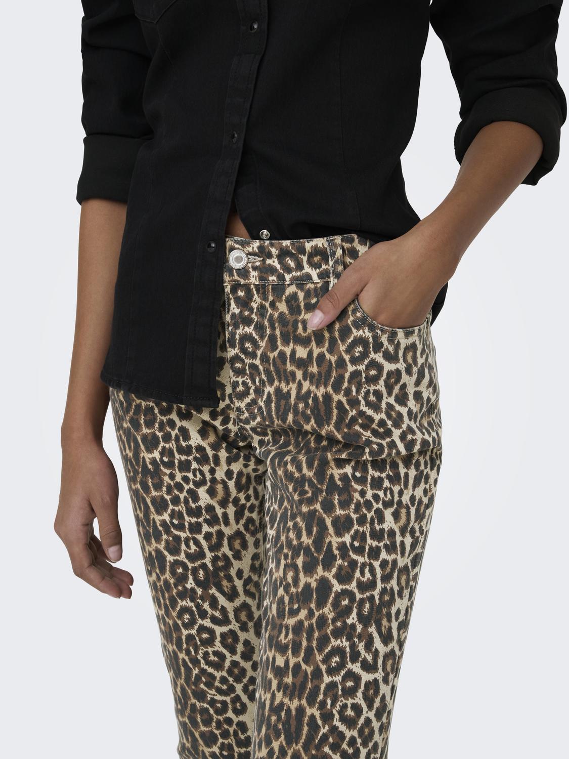 ONLY MARY-HILLA MW FLARED AOP PANT