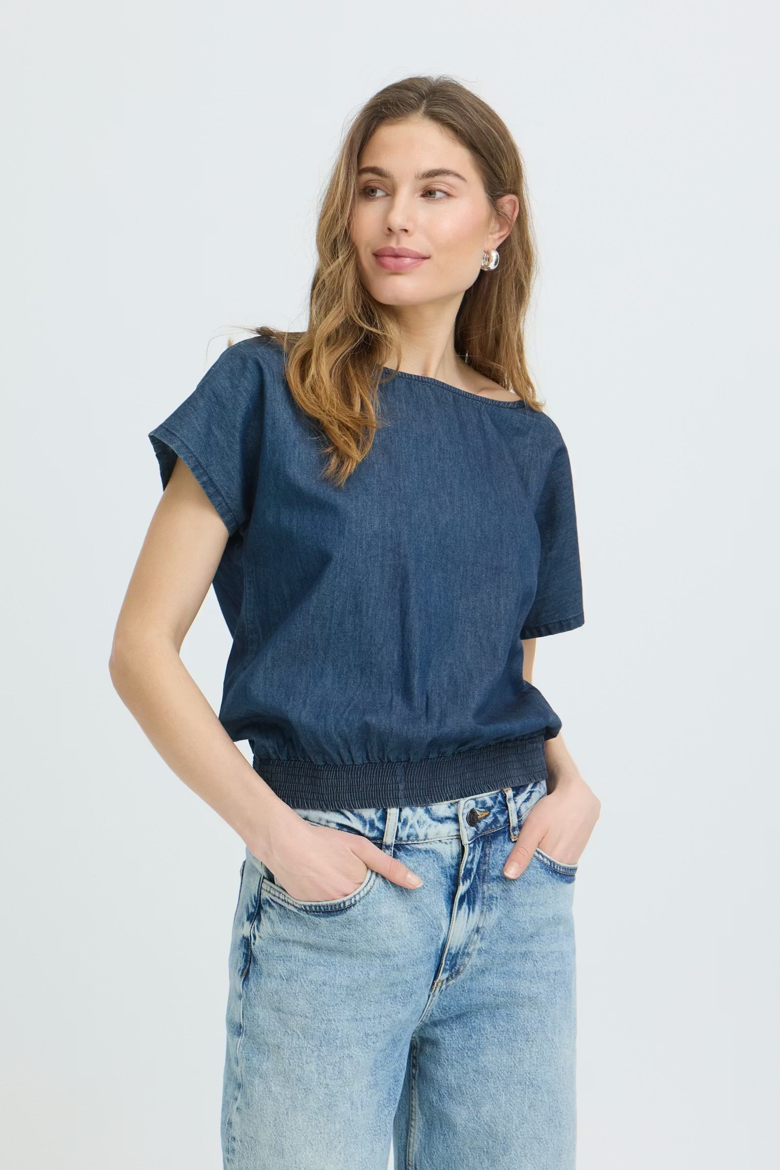 PULZ JEANS JILL SS BLOUSE