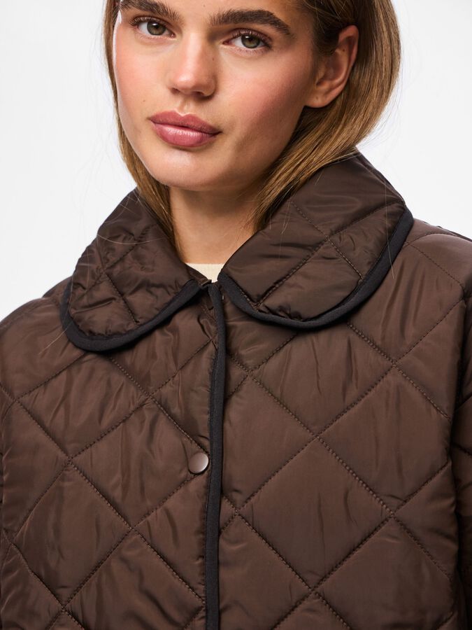 PIECES EMILY SHORT QUILTED JACKET