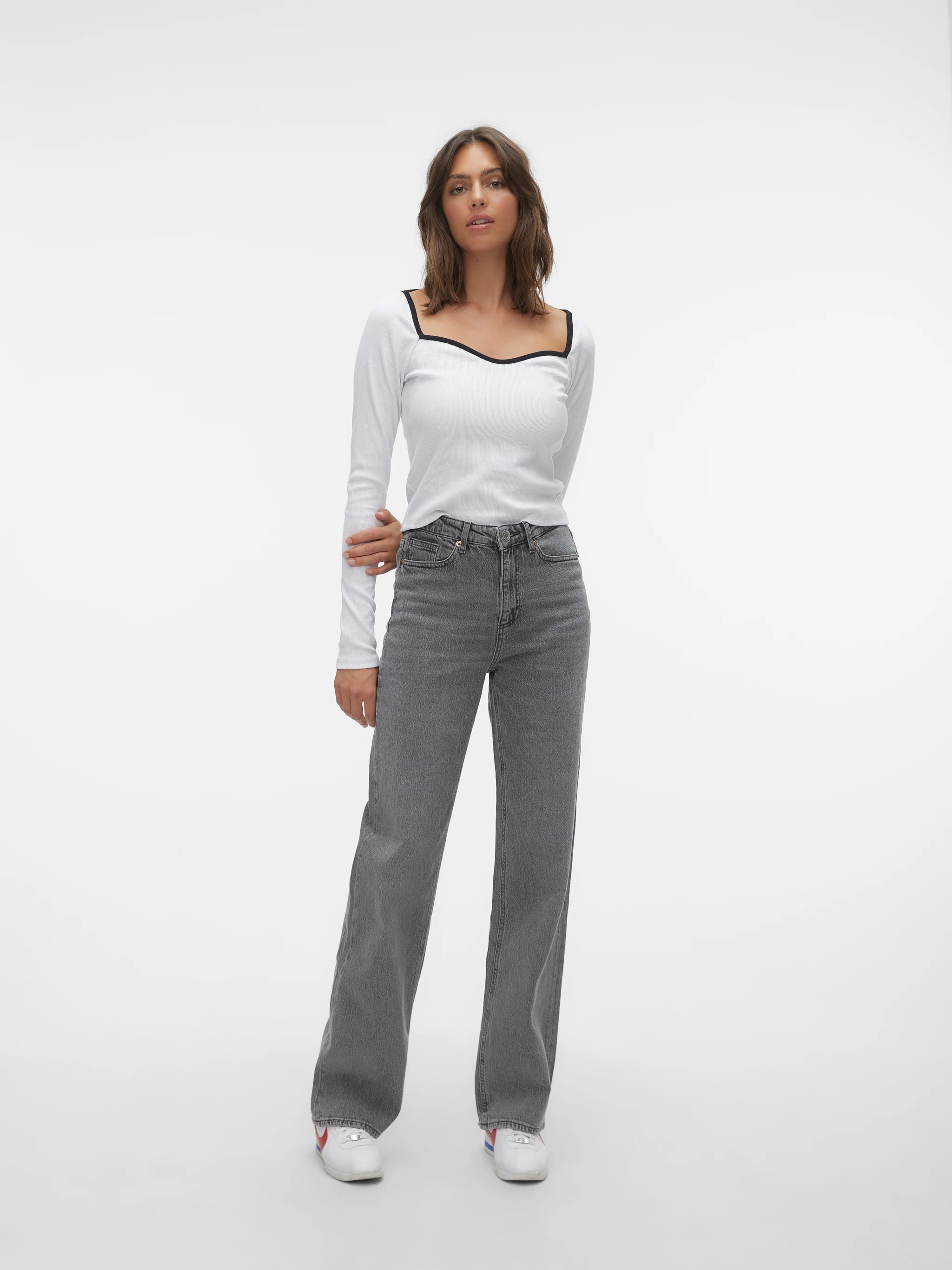 VERO MODA TESSA HR WIDE JEANS