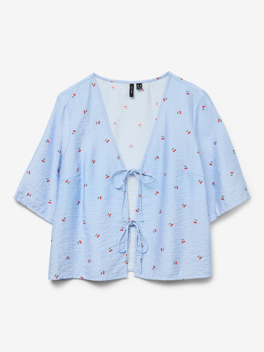 VERO MODA ODETTE 2/4 TIE TOP