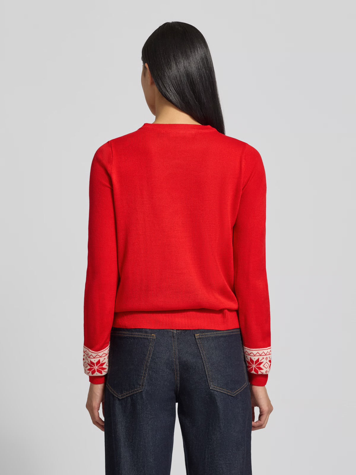 VERO MODA FROSTYDEER LS O-NECK PULLOVER XMAS