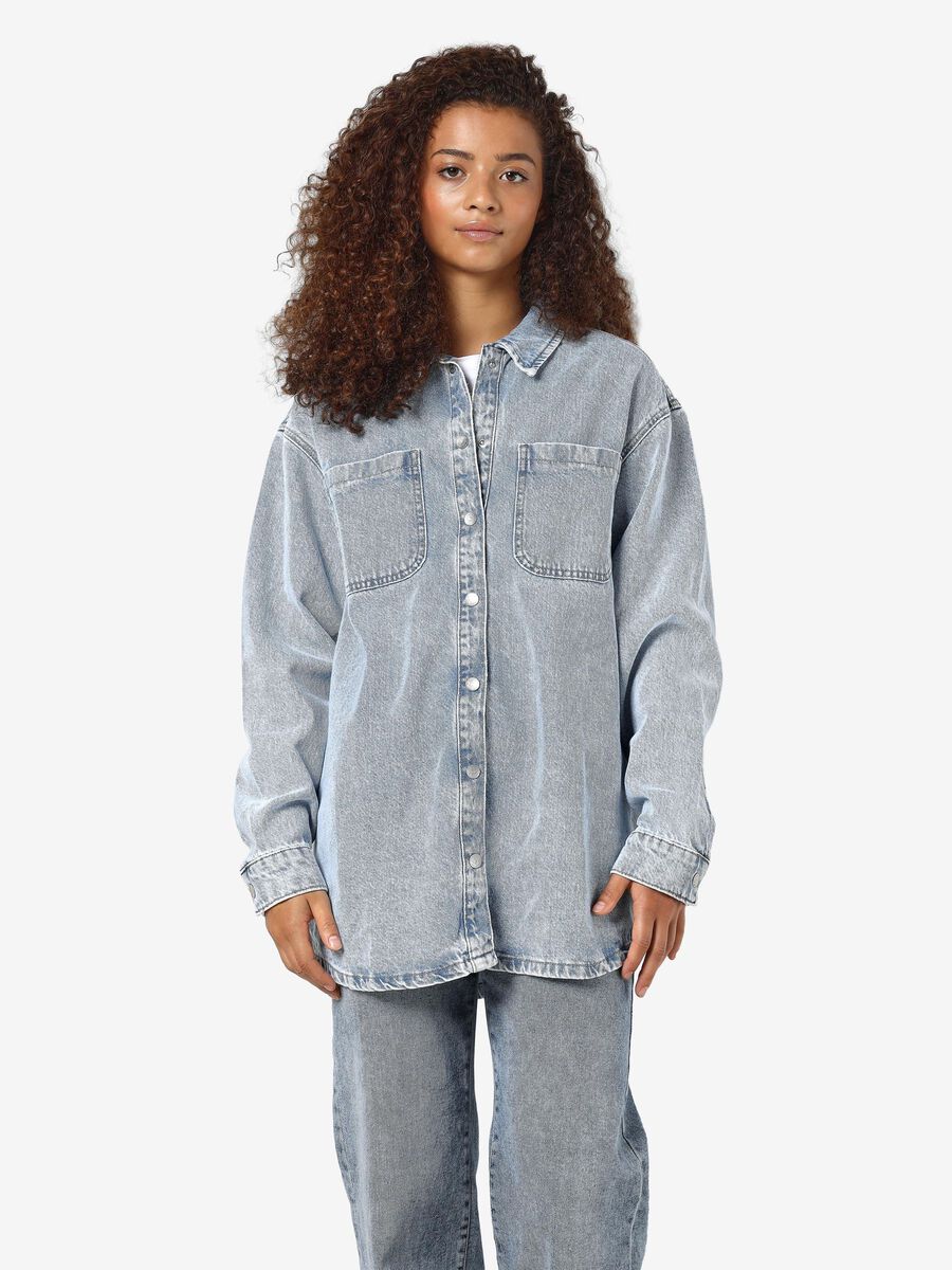 NOISY MAY ALVA LS DENIM SHACKET