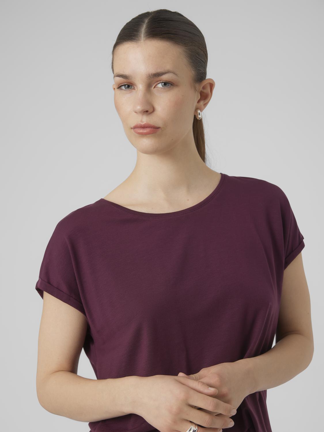 VERO MODA AVA PLAIN SS TOP JRS NOOS