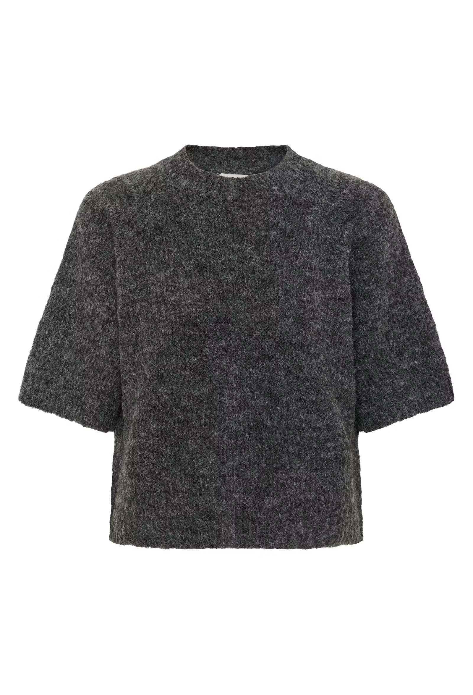 KAFFE EMILIE CROPPED KNIT PULLOVER