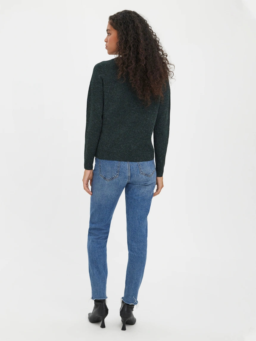 VERO MODA DOFFY LS O-NECK BLOUSE