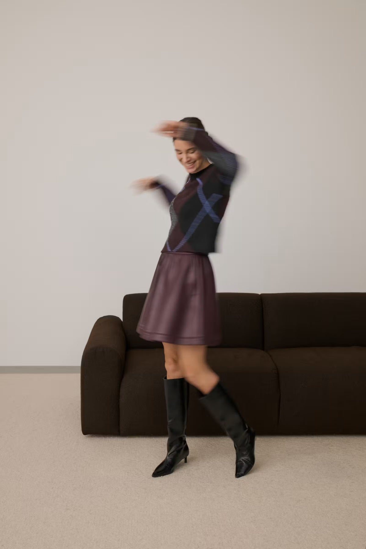 KAFFE GRITH KNIT PULLOVER