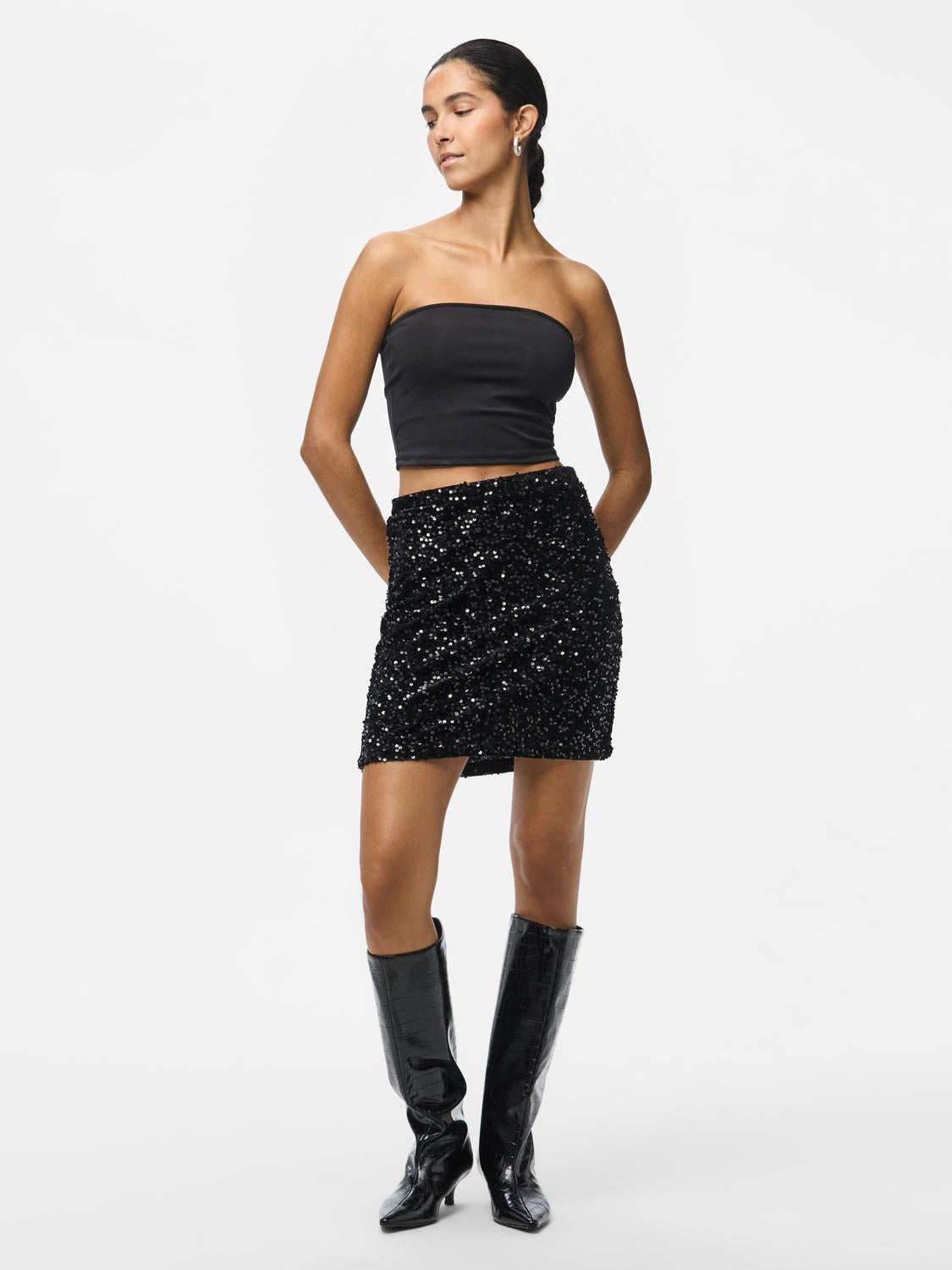 PIECES KAM HW NEW SHORT SKIRT