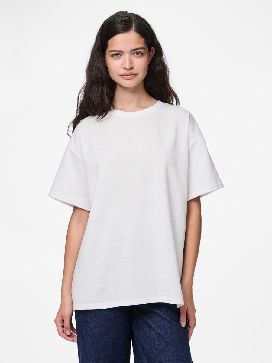 PIECES SKYLAR SS OVERSIZED TEE
