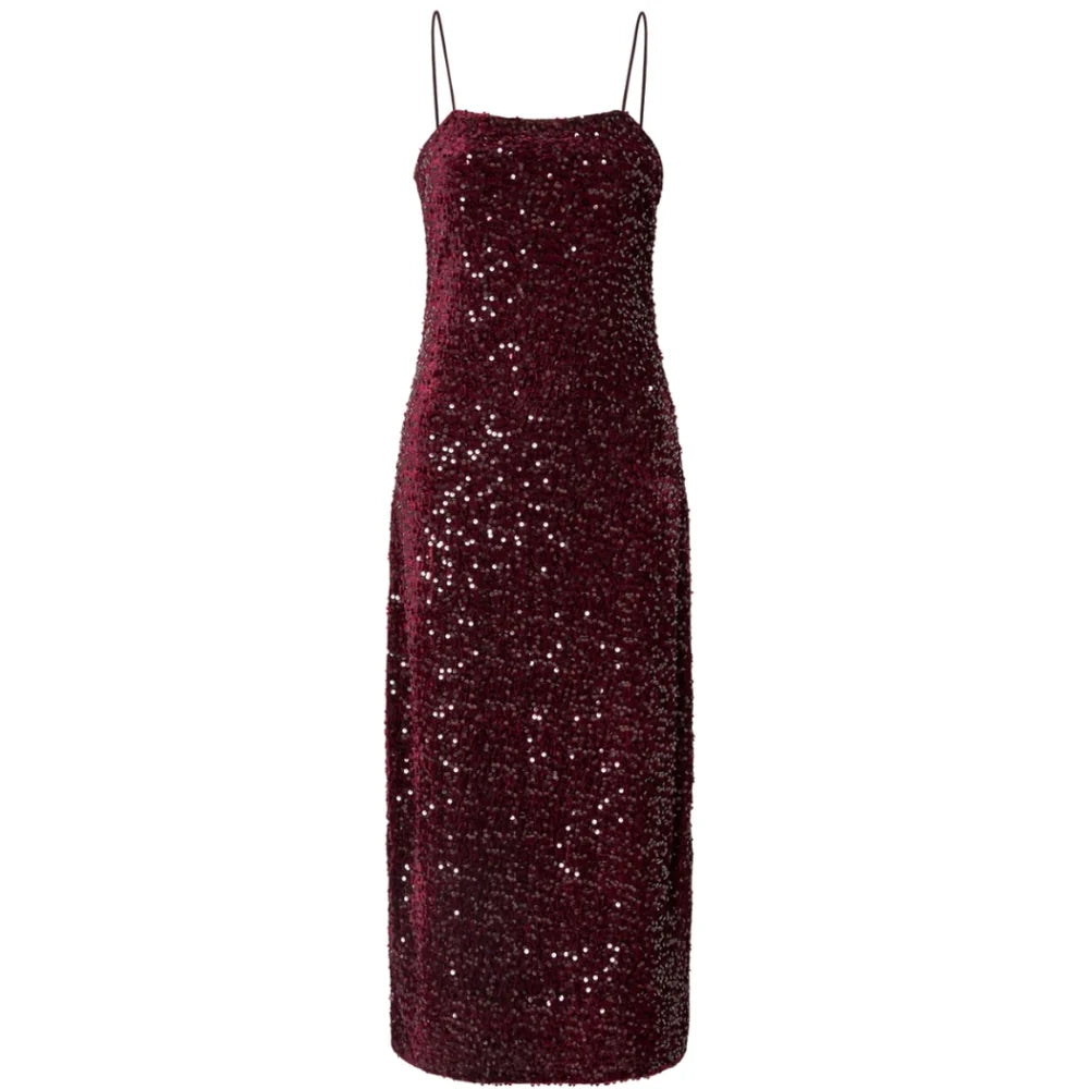PIECES KAM SL ANKLE SLIP DRESS