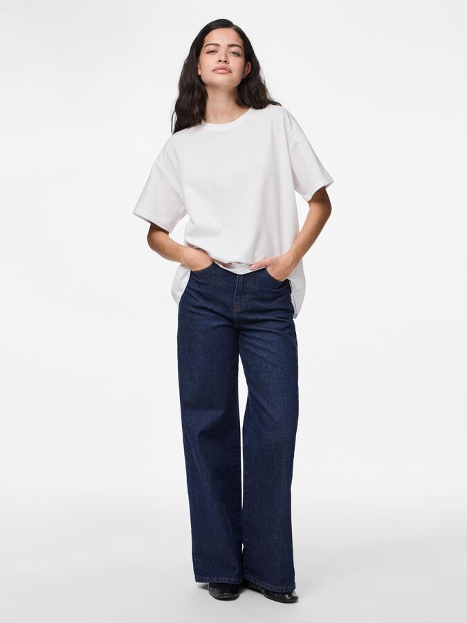 PIECES SKYLAR SS OVERSIZED TEE