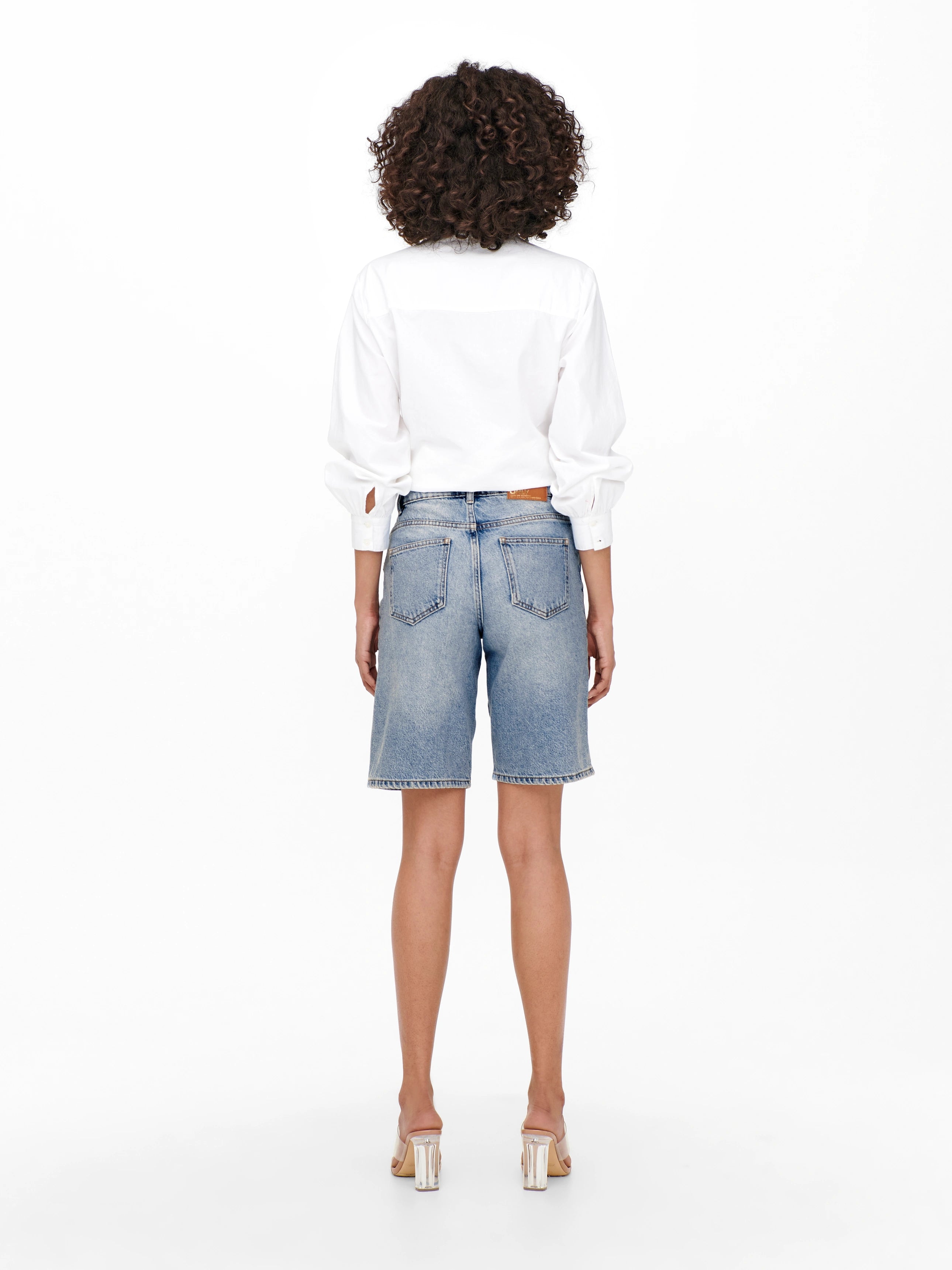 ONLY SONNY HW WIDE DNM SHORTS