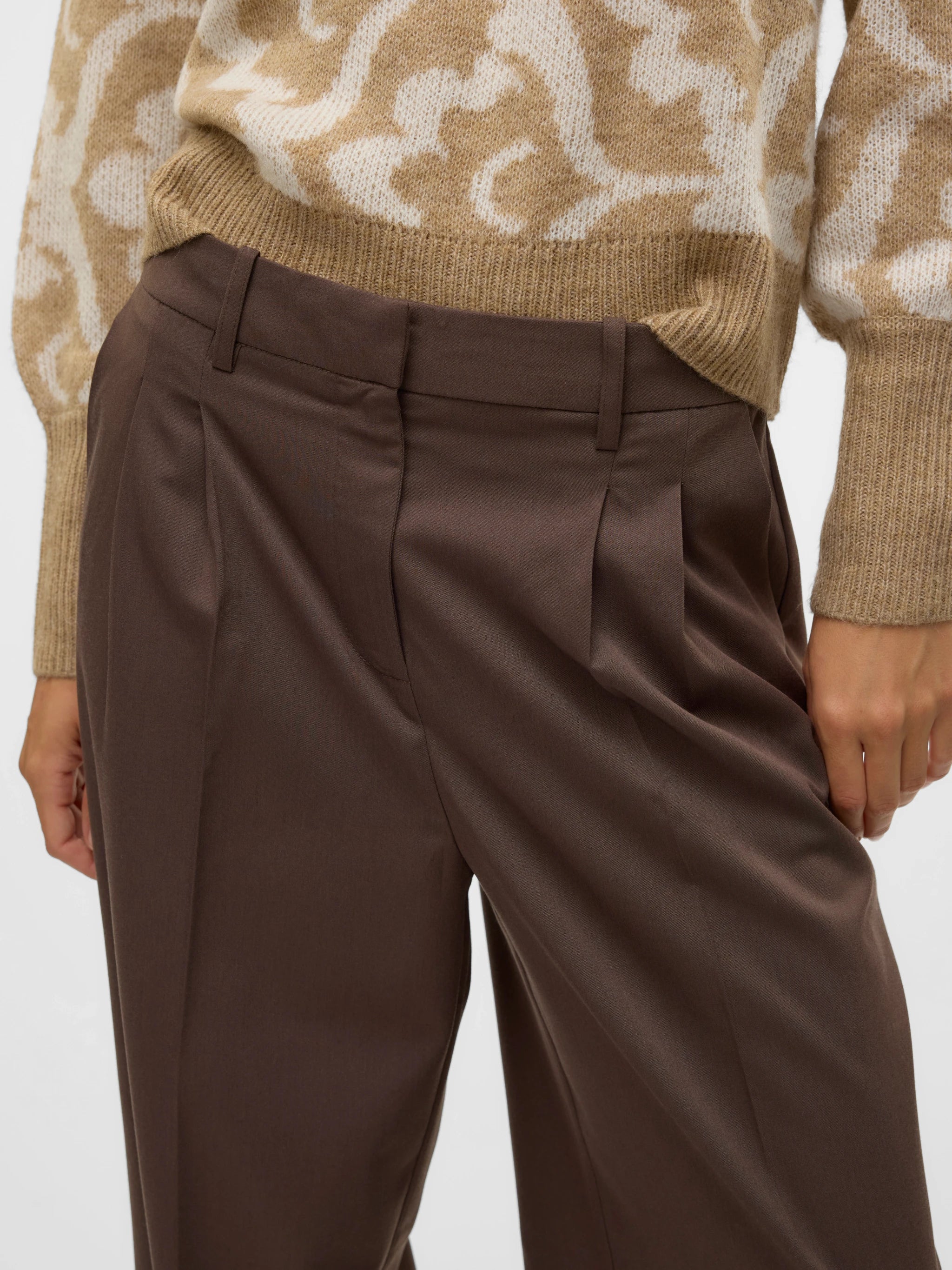 VERO MODA NILA MW WIDE DAD PANT
