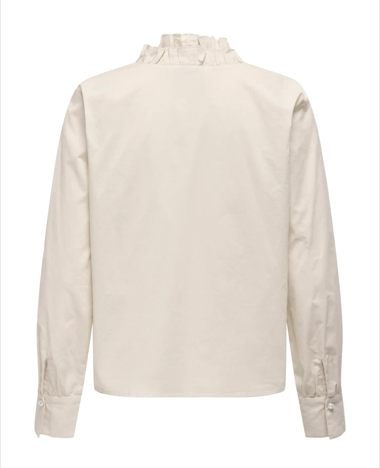 ONLY HASSIE L/S FRILL SHIRT