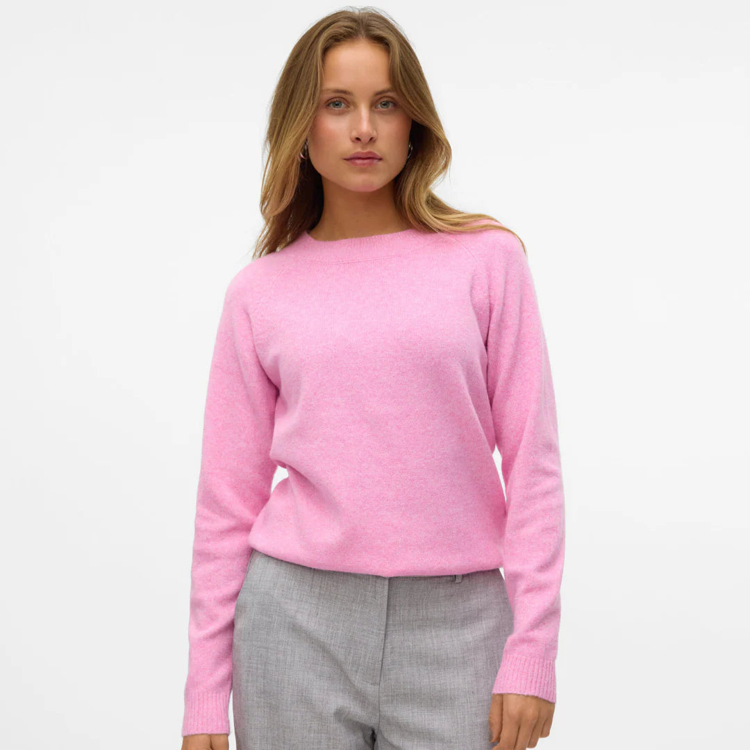 VERO MODA DOFFY LS O-NECK BLOUSE