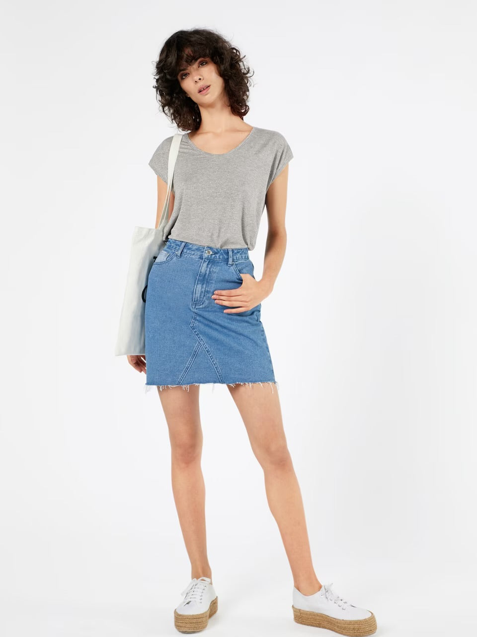 PIECES BILLO TEE LUREX STRIPES