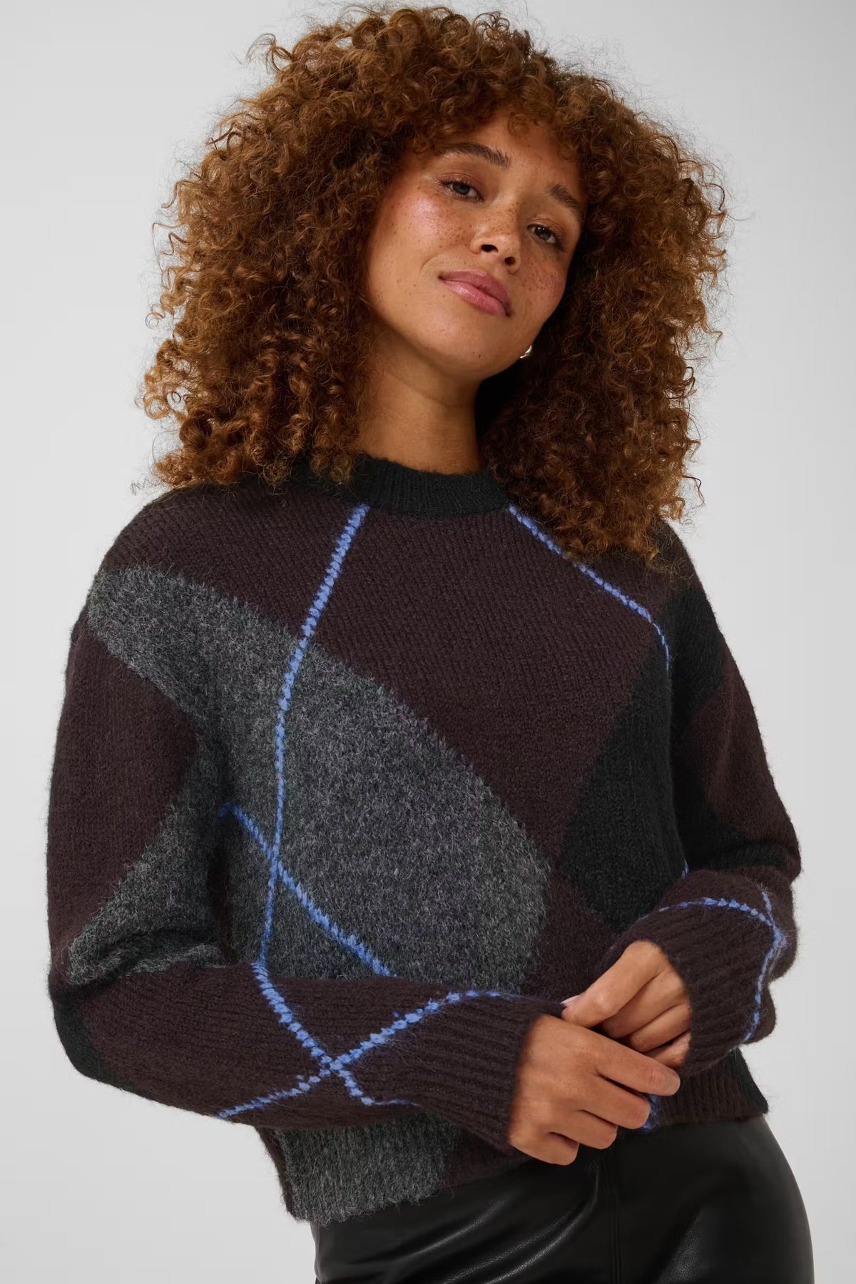 KAFFE GRITH KNIT PULLOVER