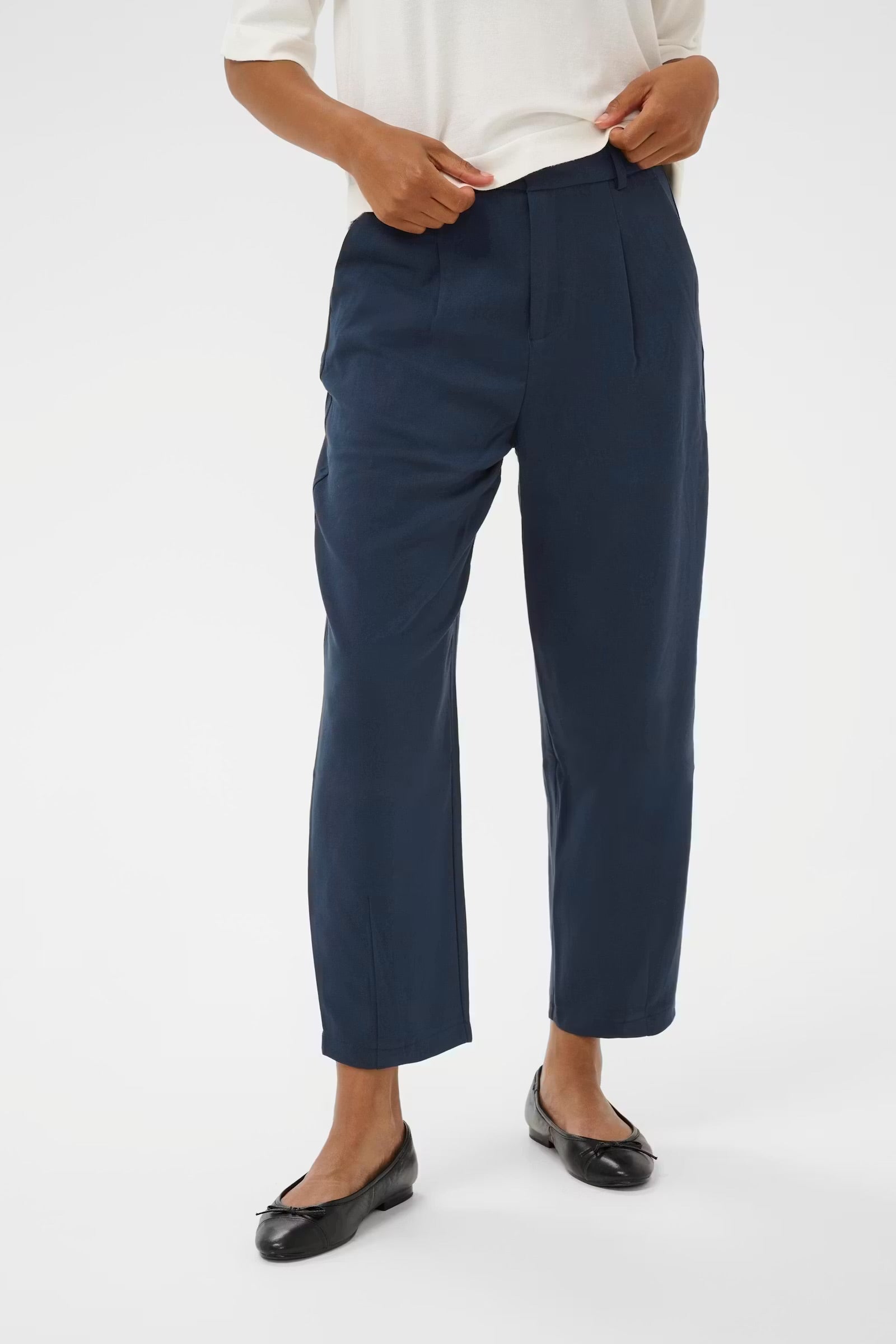 KAFFE MERLE PANTS CROPPED