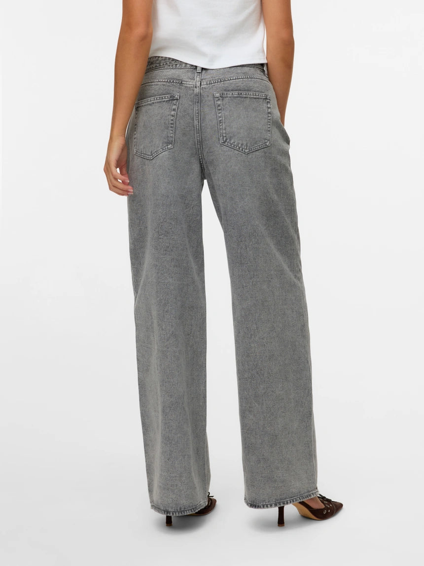 VERO MODA WIEN MR WIDE BELT JEANS