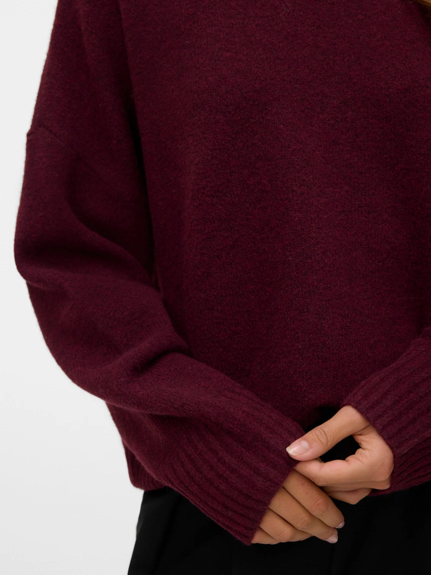 VERO MODA BOOM LS O-NECK PULLOVER