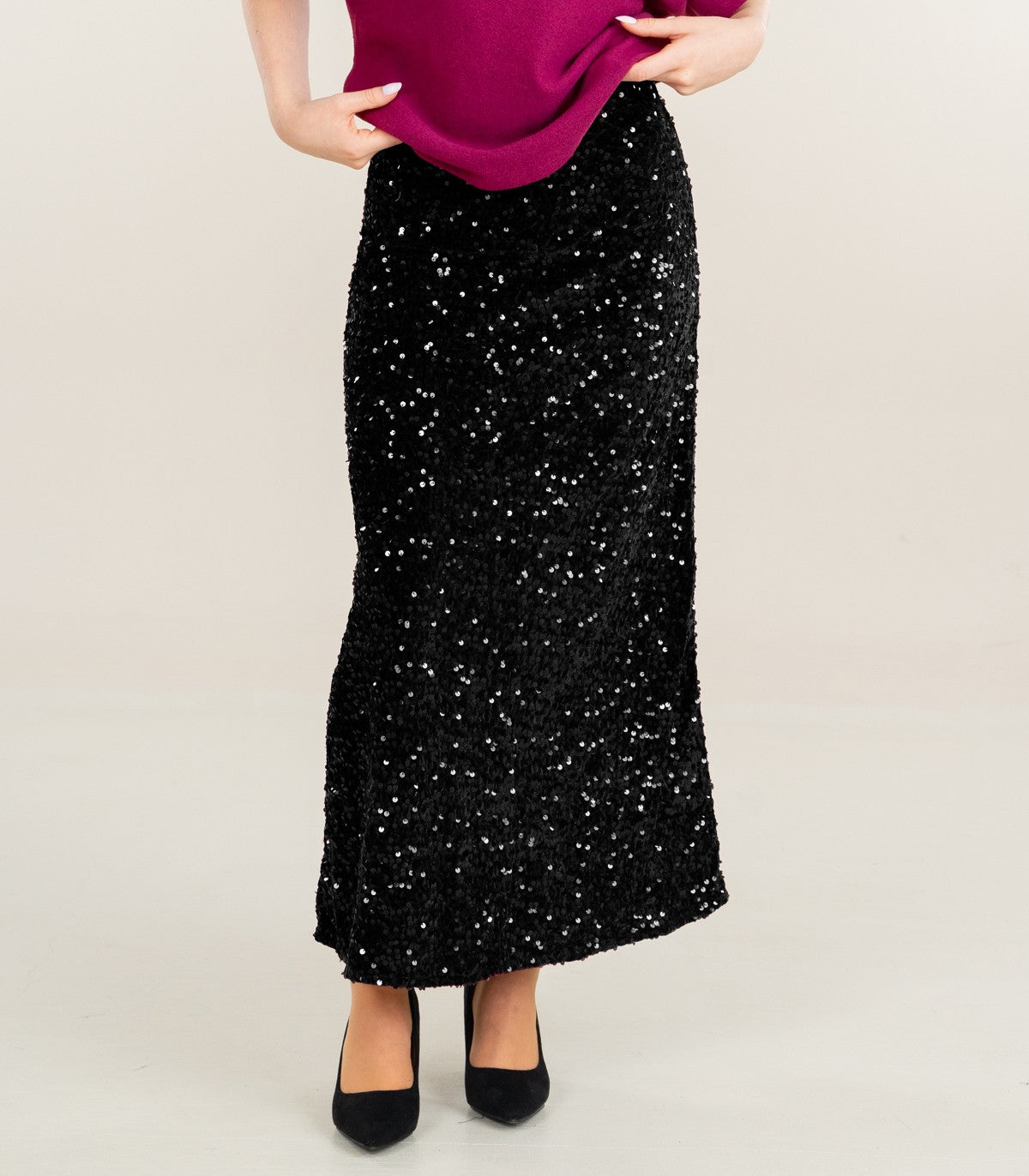 PIECES KAM MW ANKLE SKIRT