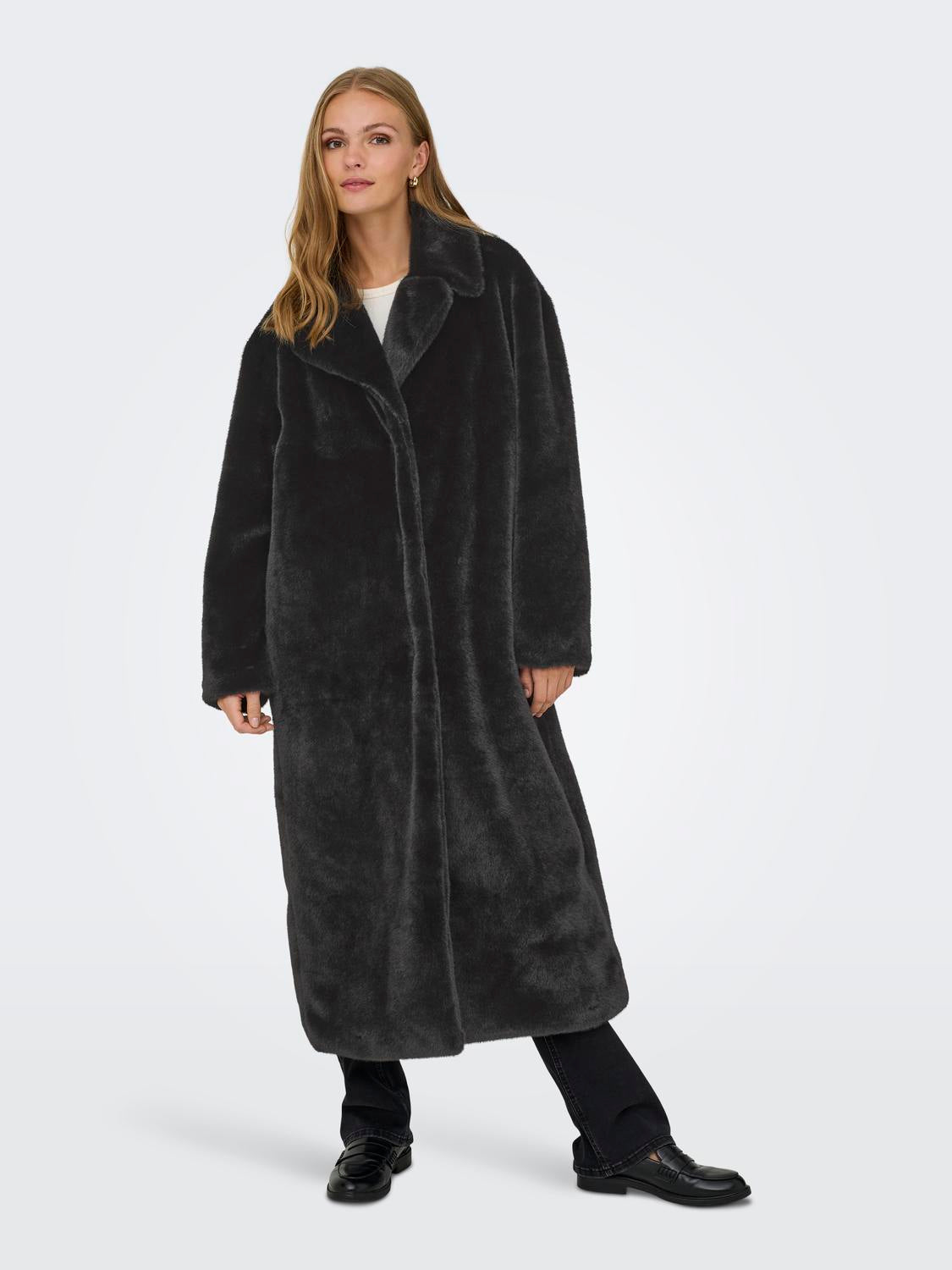 ONLY MEGHAN LIFE X-LONG FAUX FUR COAT