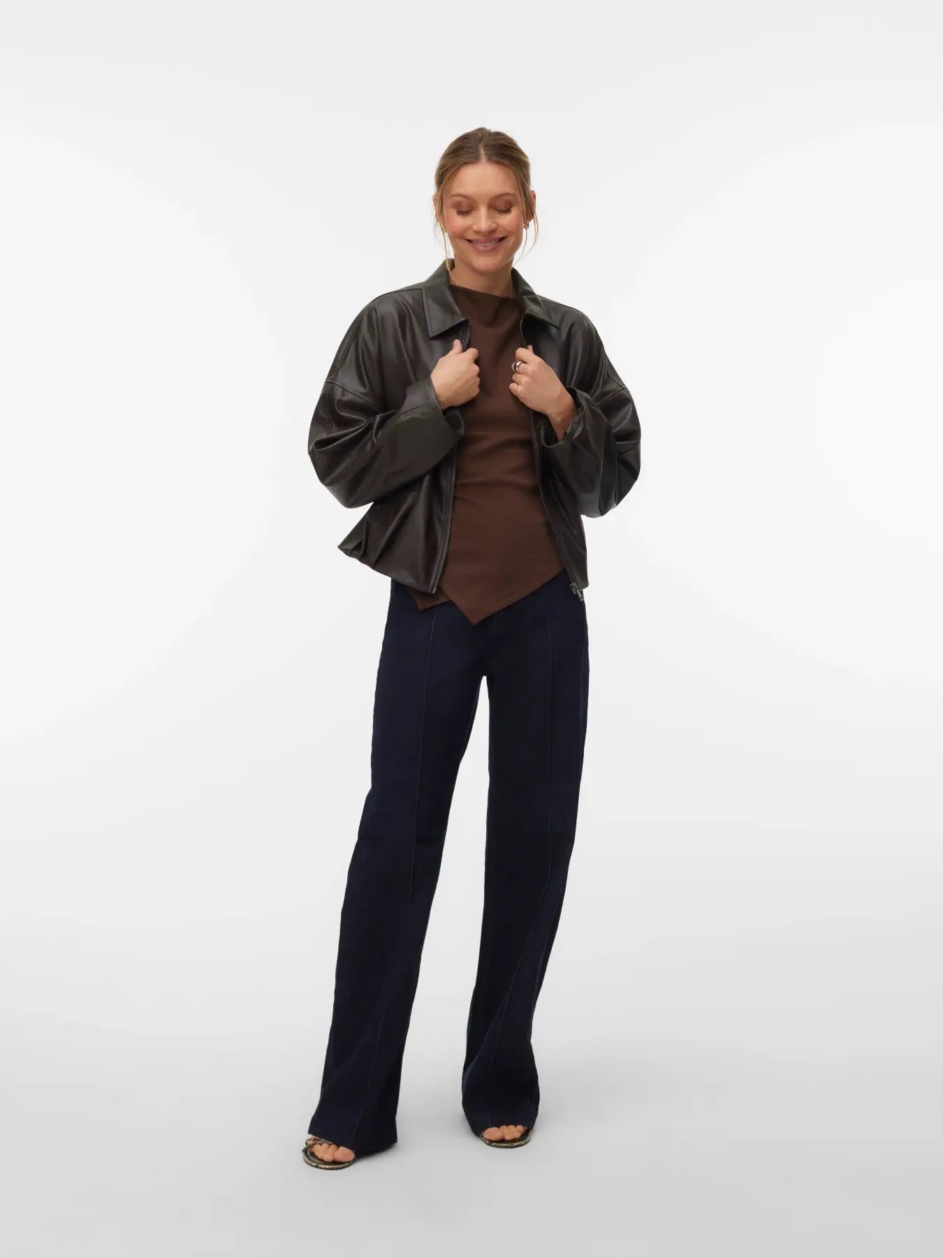 VERO MODA POLLY LS COATED BOMBER