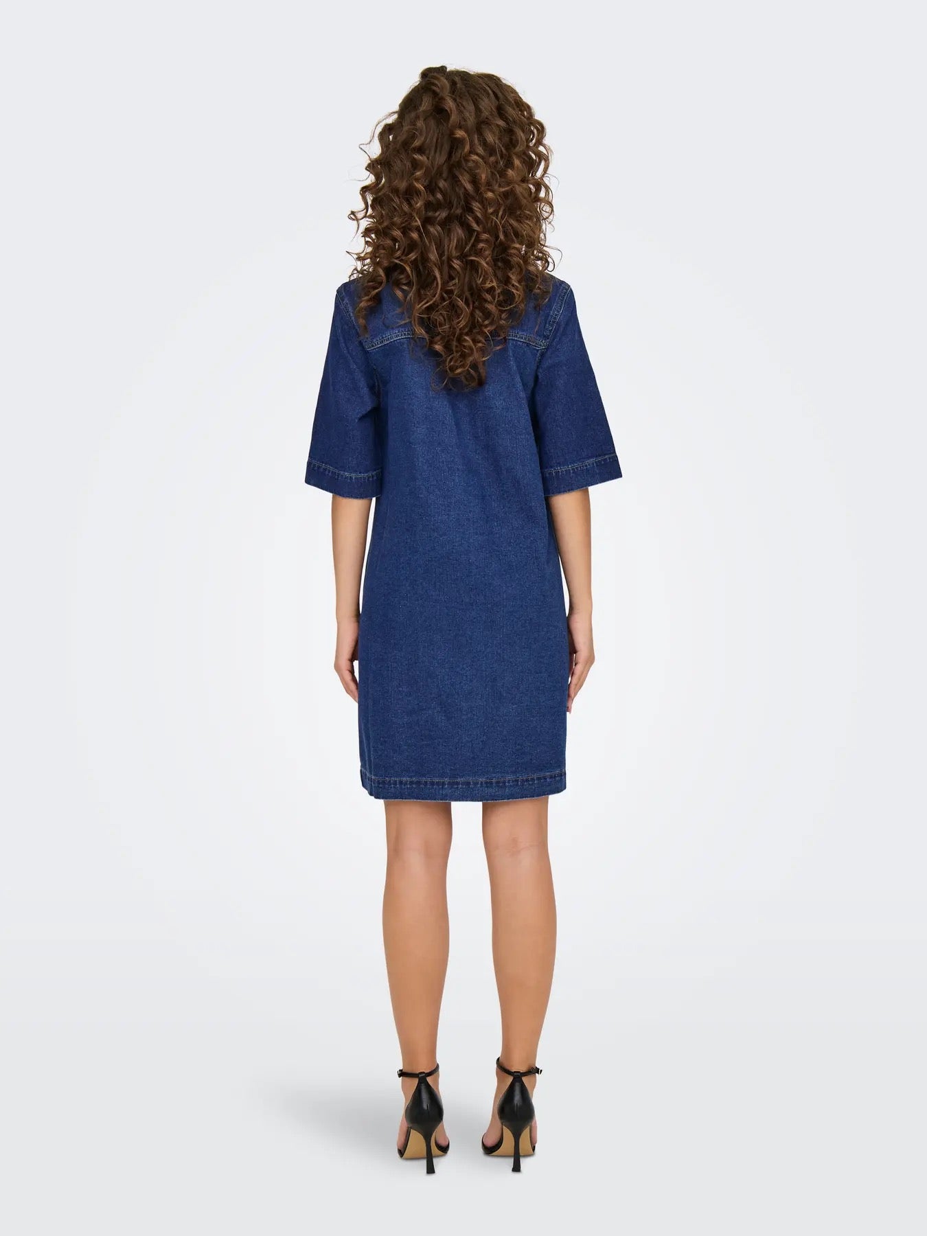 ONLY BELLE S/S BUTTON DRESS