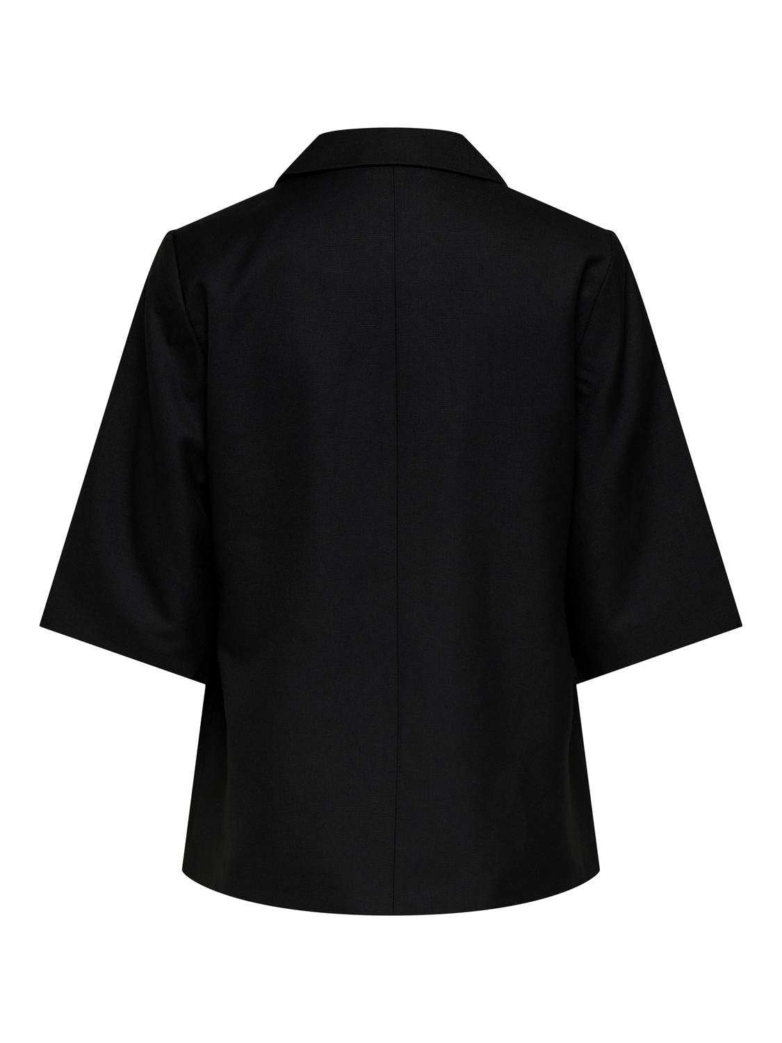 ONLY BAIA 2/4 LINEN BL BLAZER