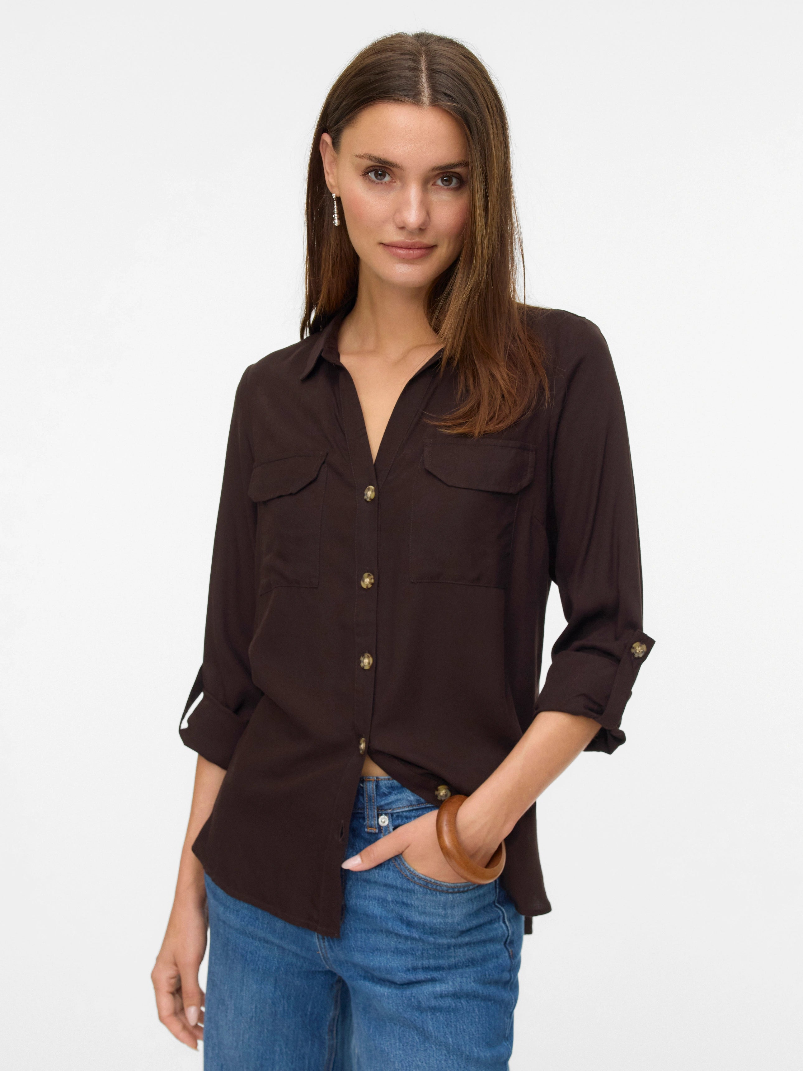 VERO MODA BUMPY LS SHIRT