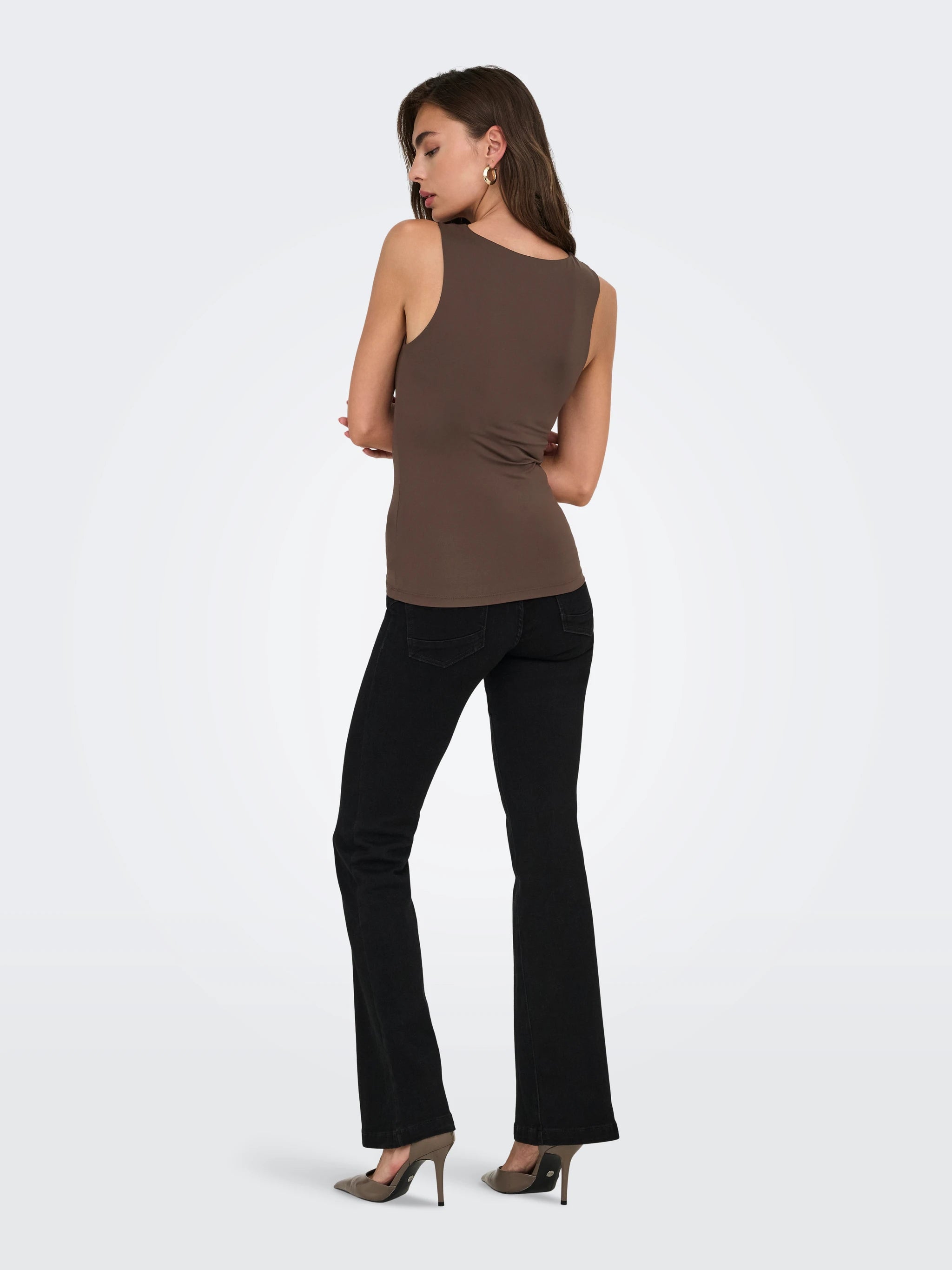 ONLY EA S/L 2-WAYS FIT TOP