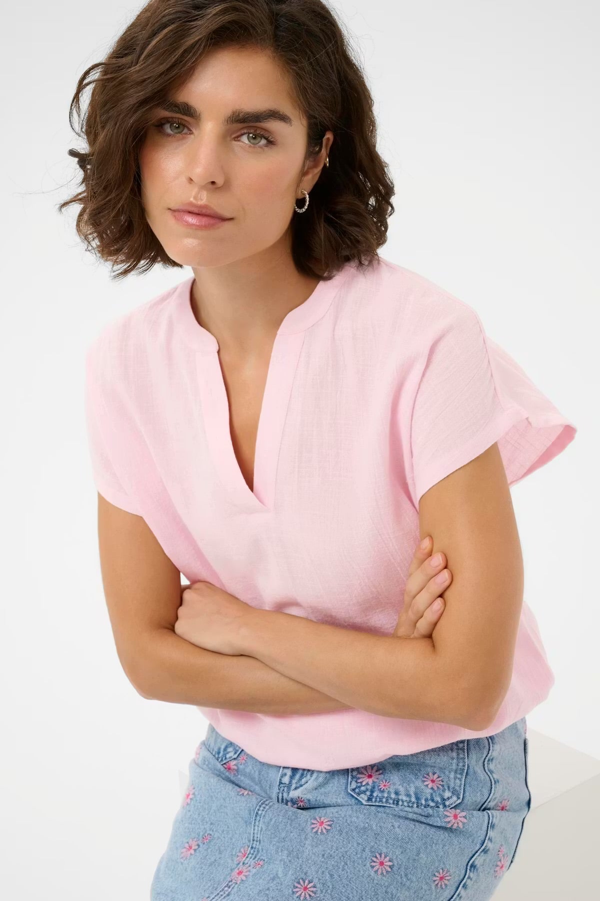KAFFE PAULINE BLOUSE