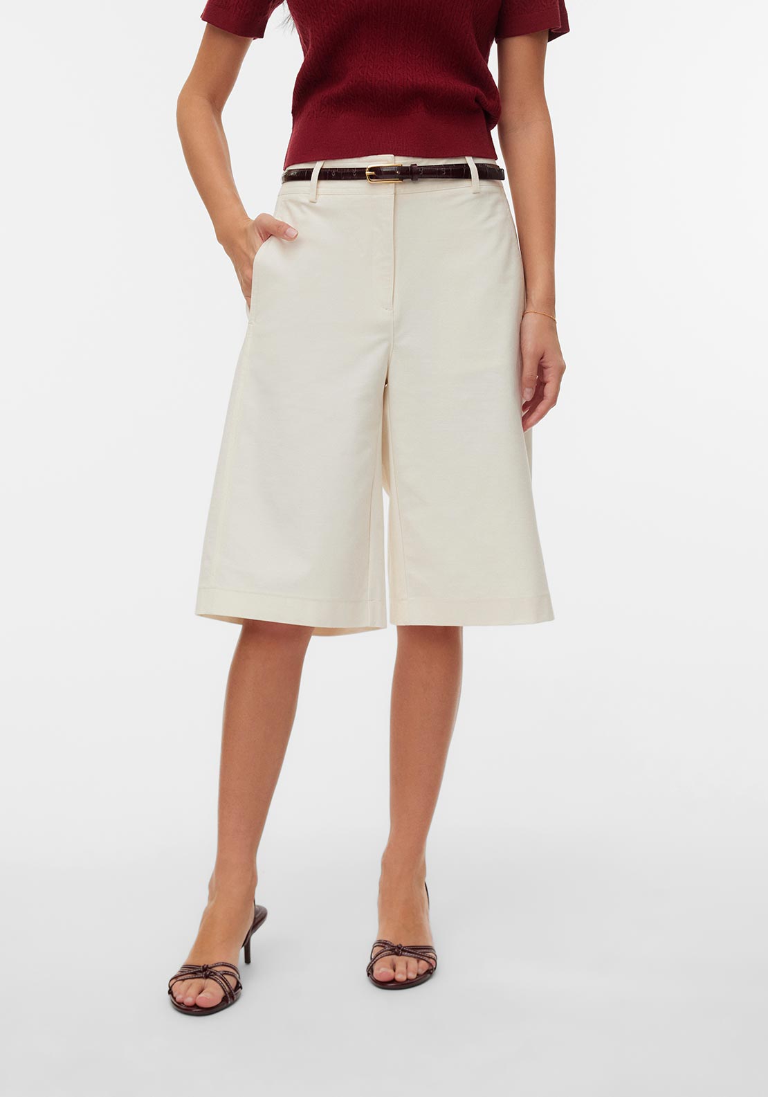 VERO MODA SOFIA MW BERMUDA SHORTS