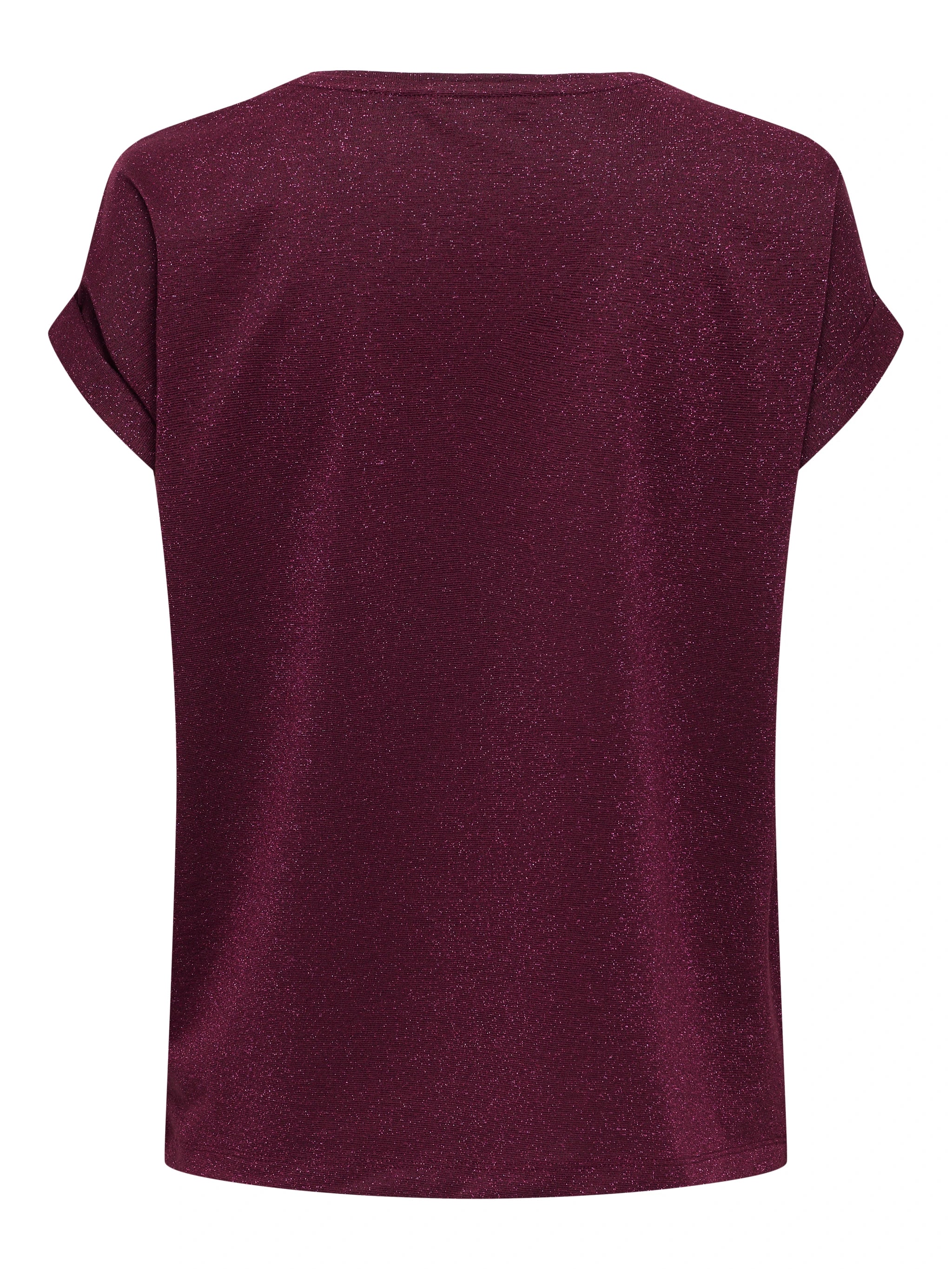 ONLY MOSTER GLITTER SS O-NECK TOP