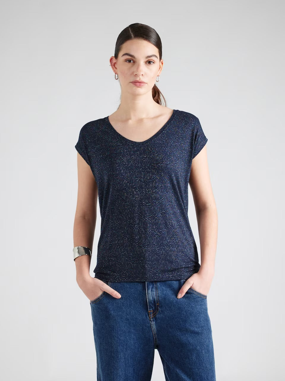 PIECES BILLO TEE LUREX STRIPES