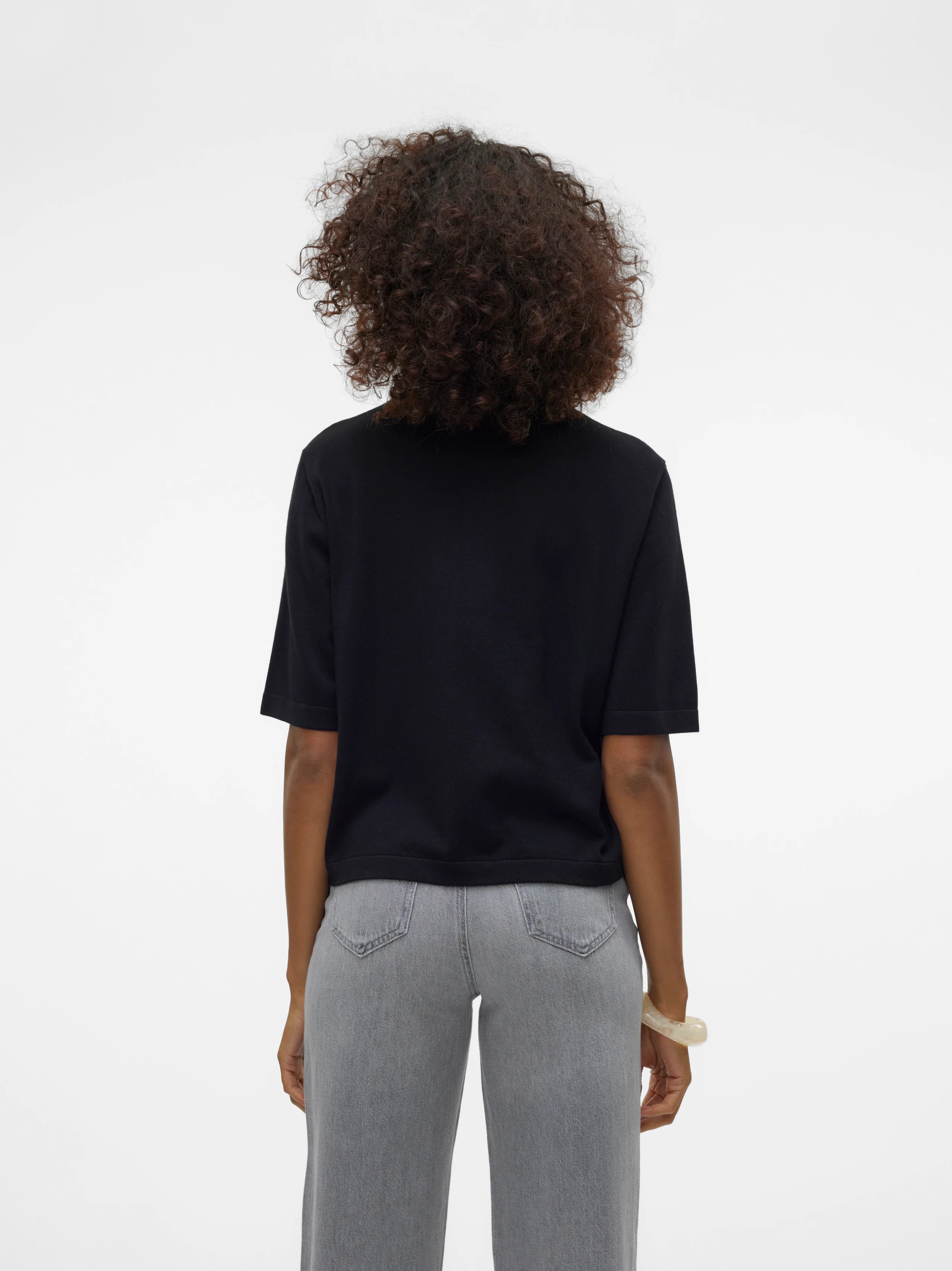VERO MODA SILJE 2/4 O-NECK OVERSIZE PULLOVER