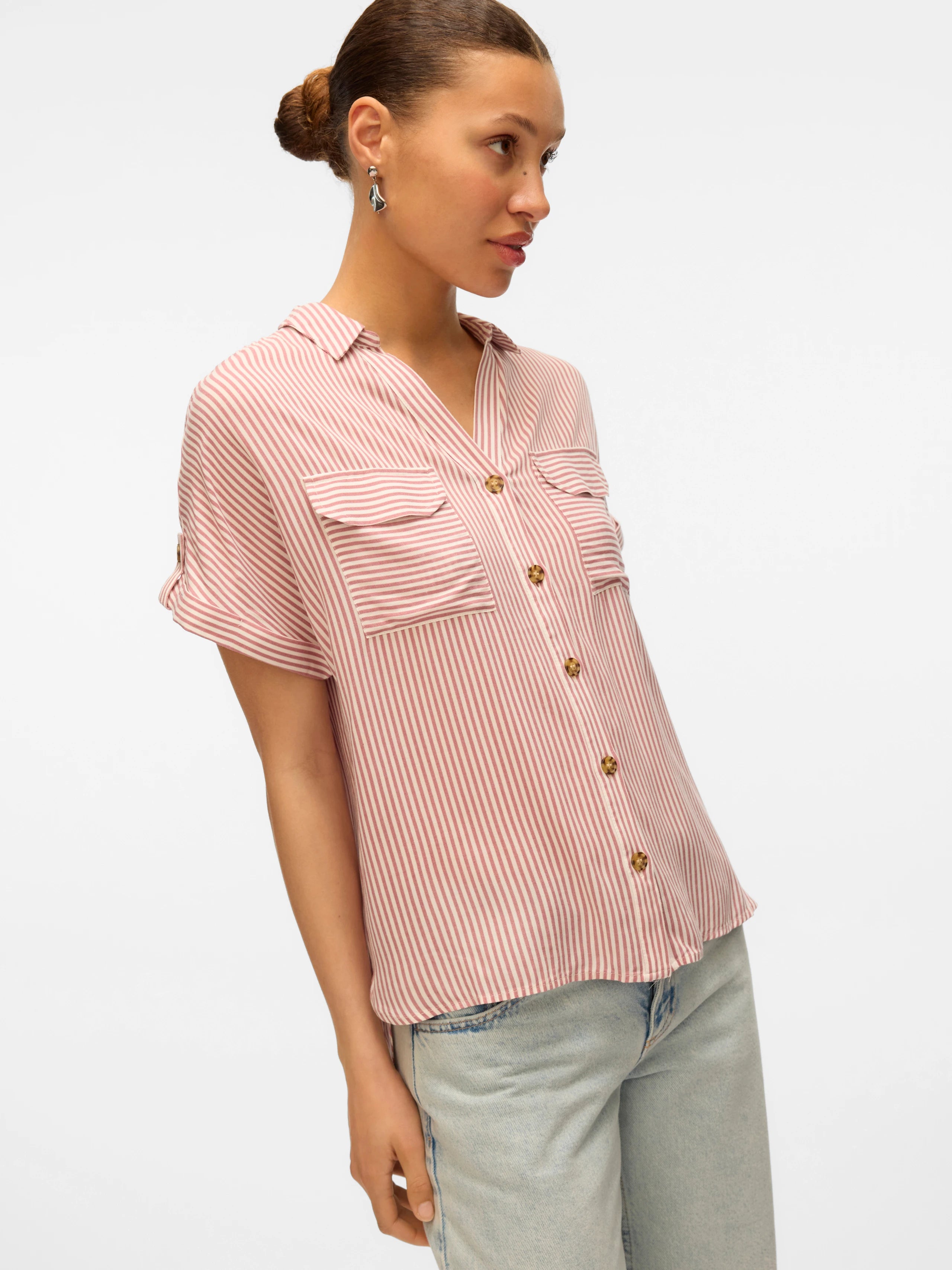 VERO MODA BUMPY S/S SHIRT