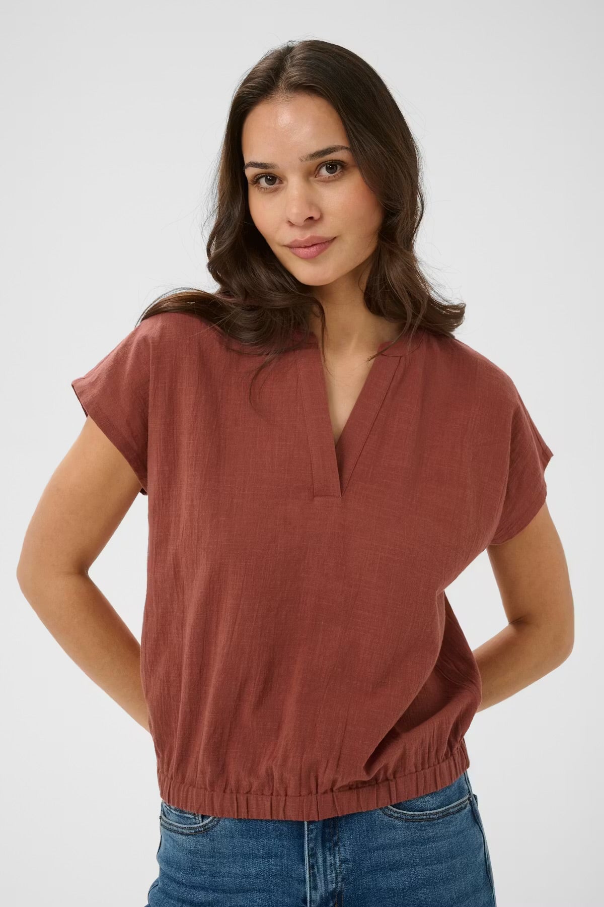 KAFFE PAULINE BLOUSE