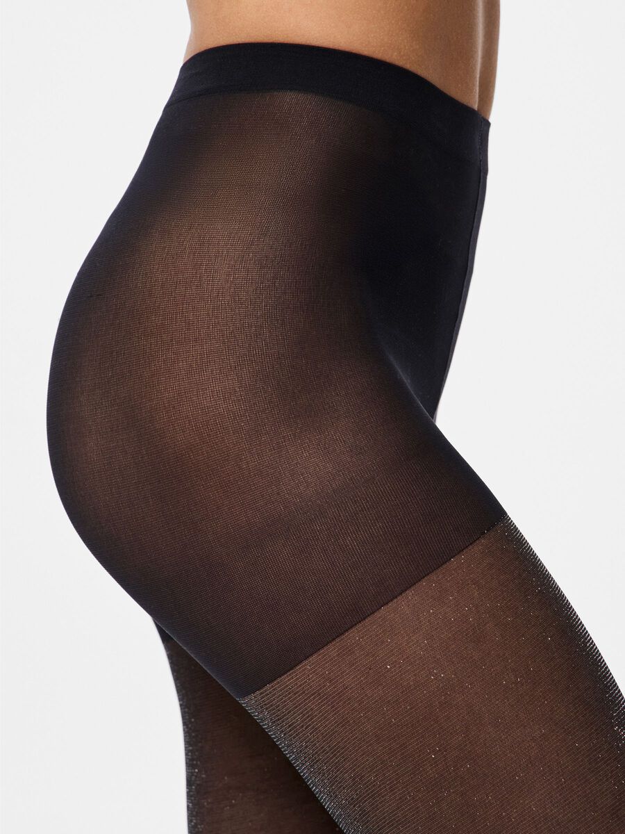 PIECES MIA GLITTER TIGHTS